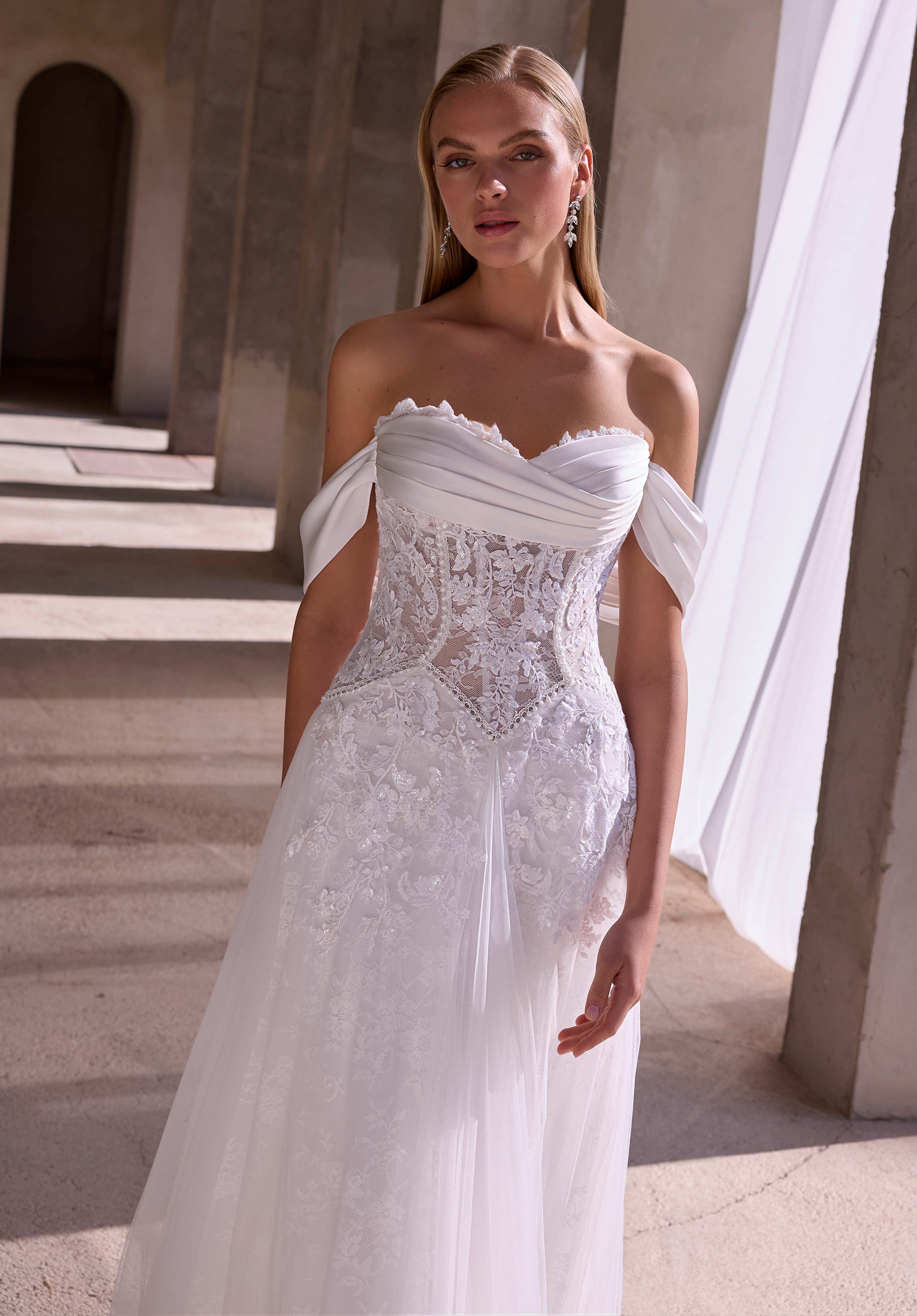 morilee-xenia-brautkleid-a-linie-t-ll-mit-abnehmbaren-satin-rmeln-ivory-honey image 4
