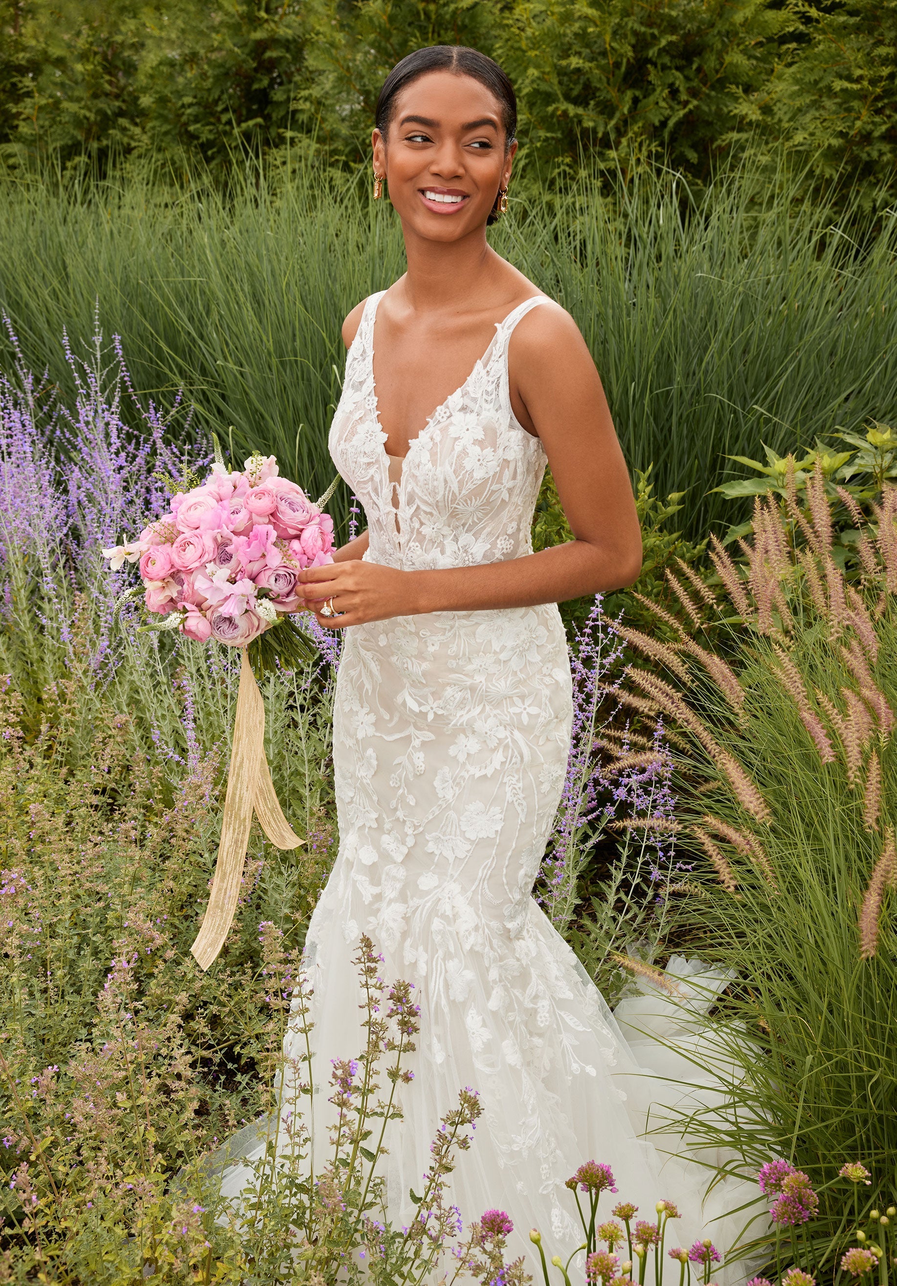 morilee-sydney-brautkleid-fit-and-flare-mit-t-llrock image 3