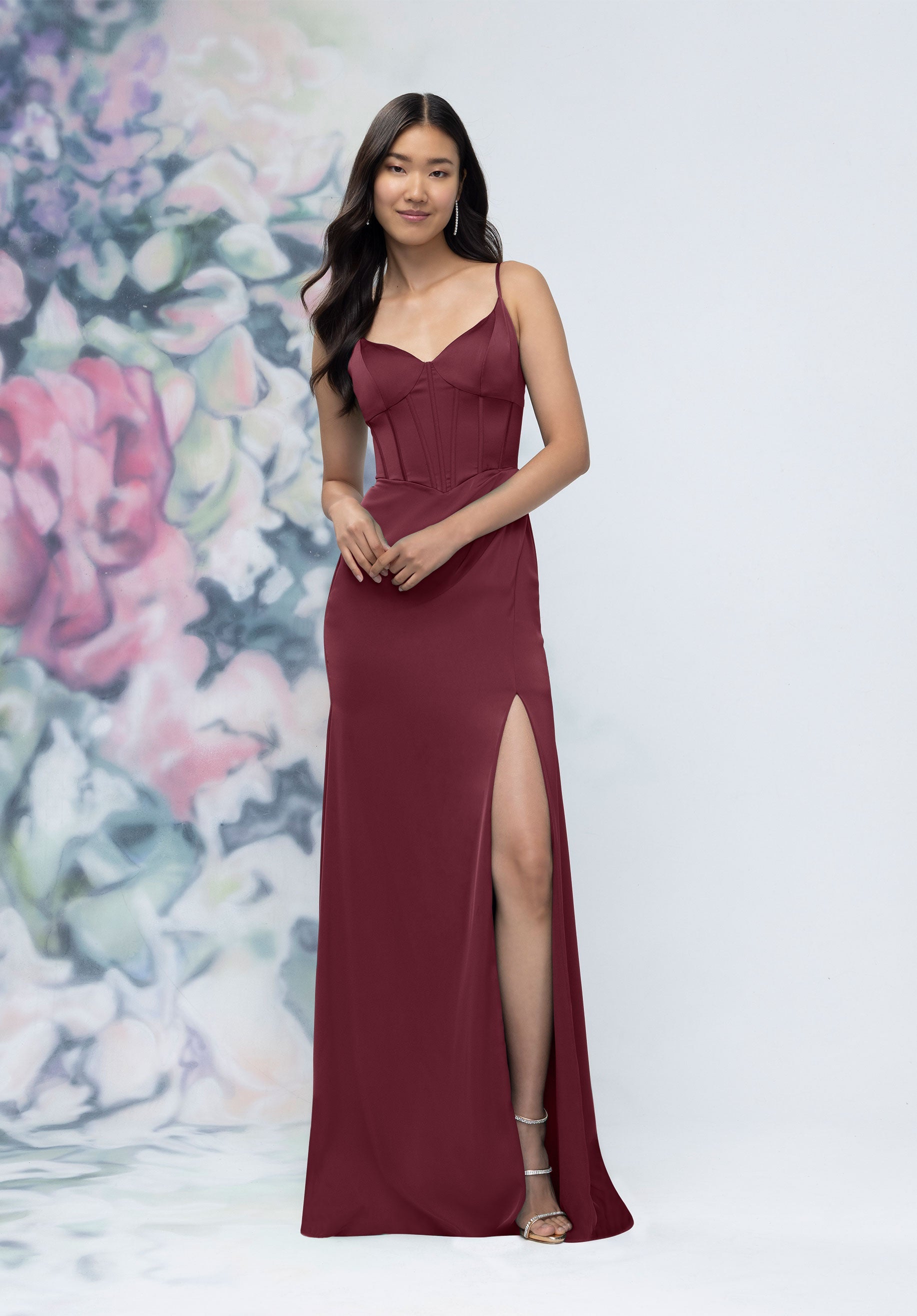 morilee-luxe-satin-brautjungfernkleid-basque-taille-mit-st-bchen image 6