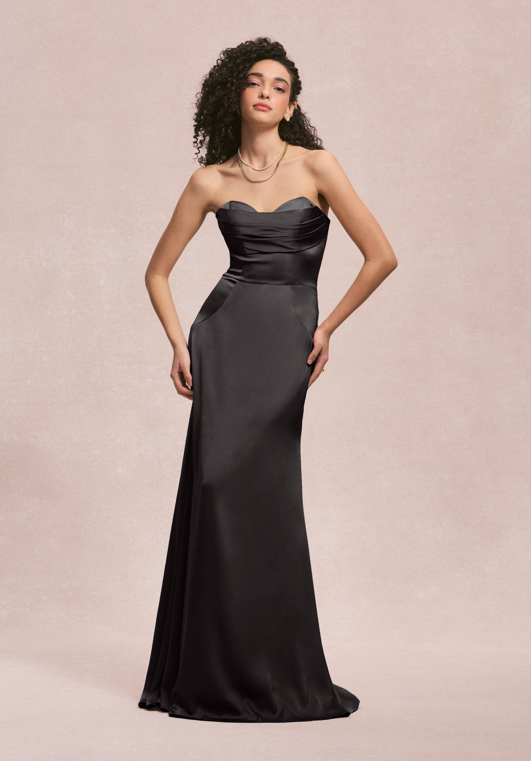 morilee-satin-brautjungfernkleid-sweetheart-mit-naht image 8