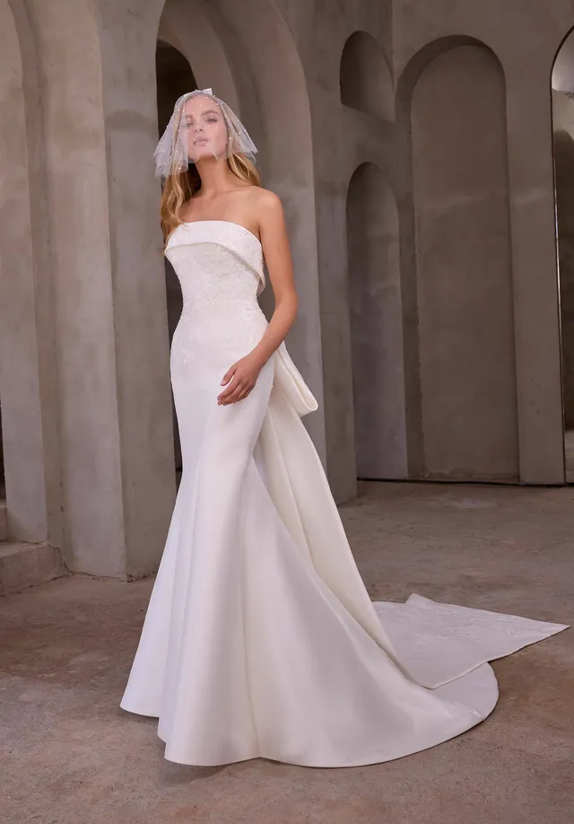 morilee-atalanta-brautkleid-fit-flare-aus-stretch-mikado image 1