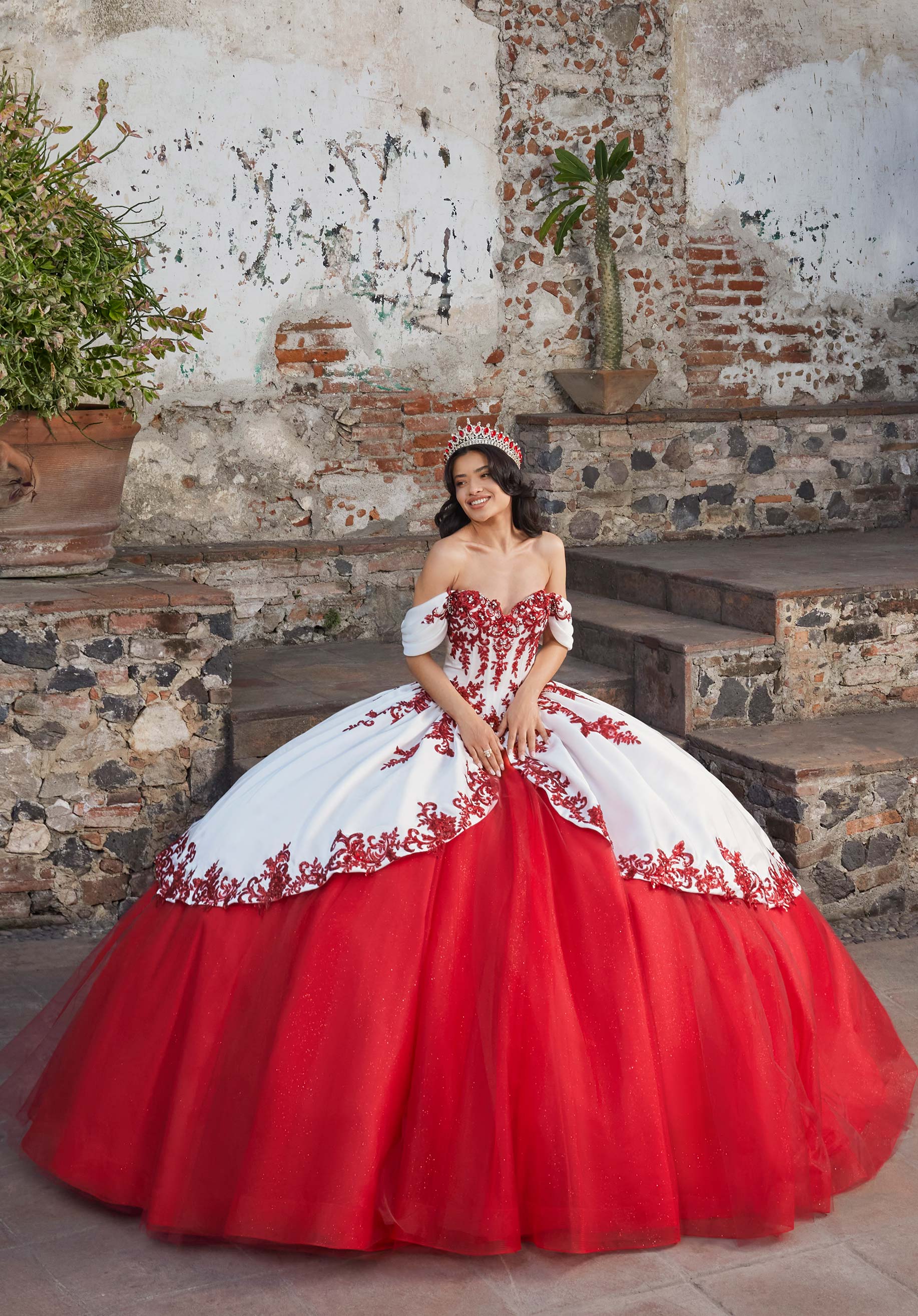 morilee-aracely-quincea-era-kleid-mit-glitzer-t-llrock image 5