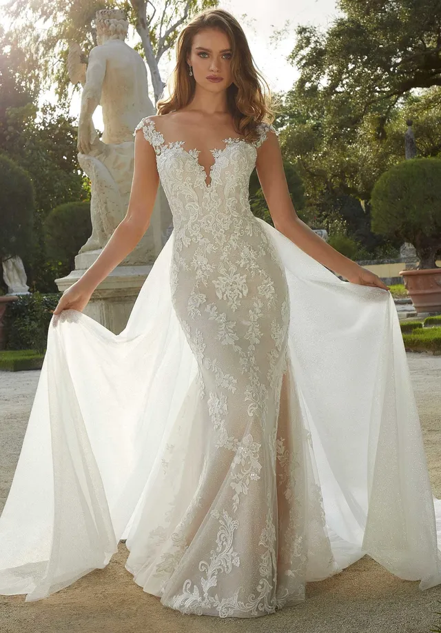 morilee-sparkle-net-brautschleppe-glitzer-t-ll-schleppe image 1