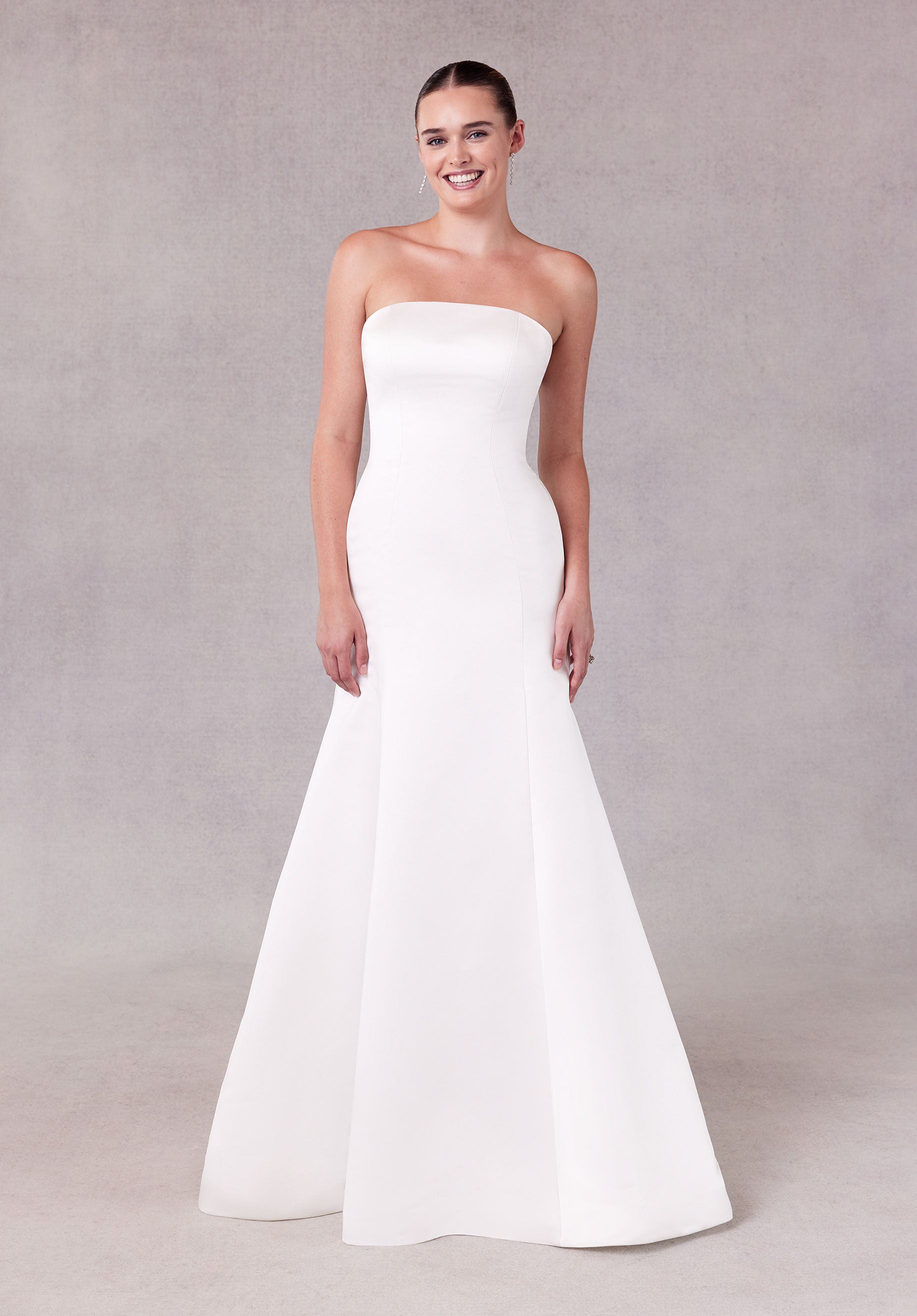 morilee-susanna-brautkleid-fit-and-flare-satin-mit-schleifenr-cken image 7