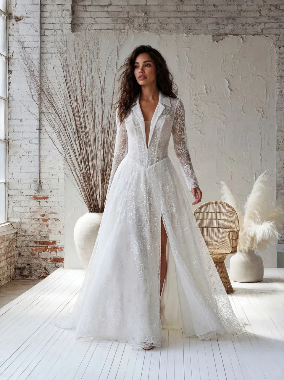 gbs-herve-paris-bridal-paola-brautkleid-promise-collection-komplettgarderobe image 1
