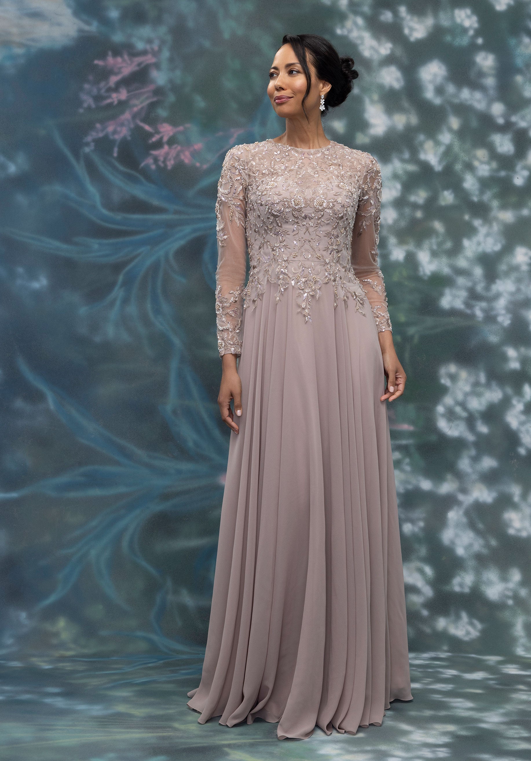 morilee-abendkleid-a-linie-illusion-t-ll-chiffon-bestickt image 1