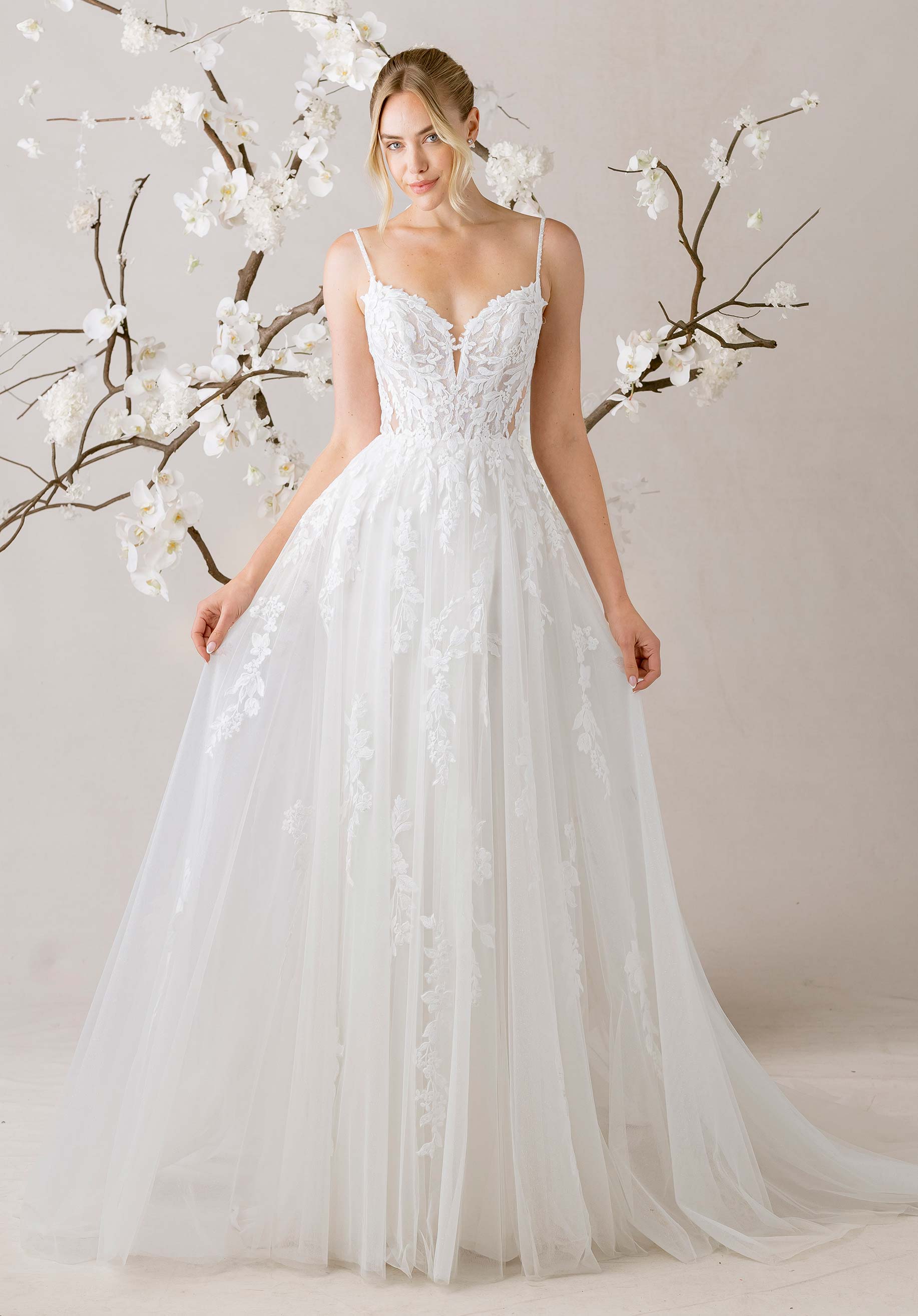 morilee-celestine-brautkleid-mit-sweetheart-ausschnitt-und-glitzer-t-ll image 1