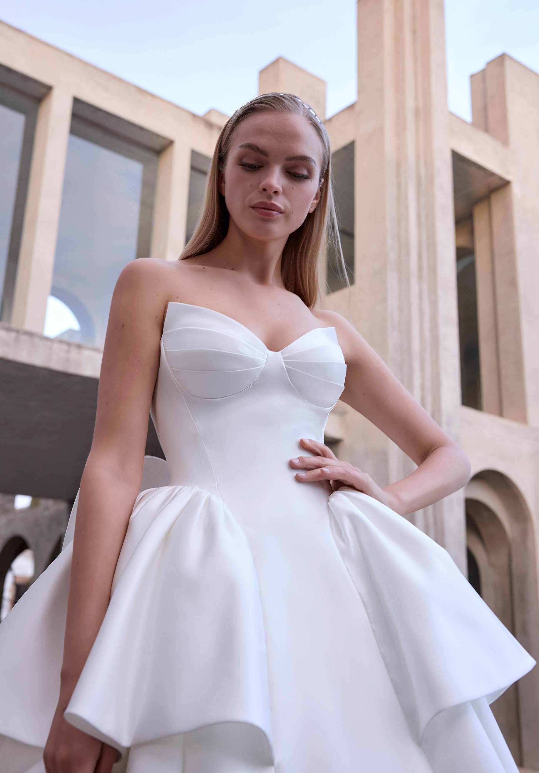 morilee-ariadne-brautkleid-tr-gerlose-satin-a-linie-mit-r-schen-peplum image 3