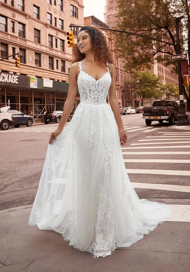 morilee-t-ll-overskirt-mit-frosted-lace-braut-berrock image 1