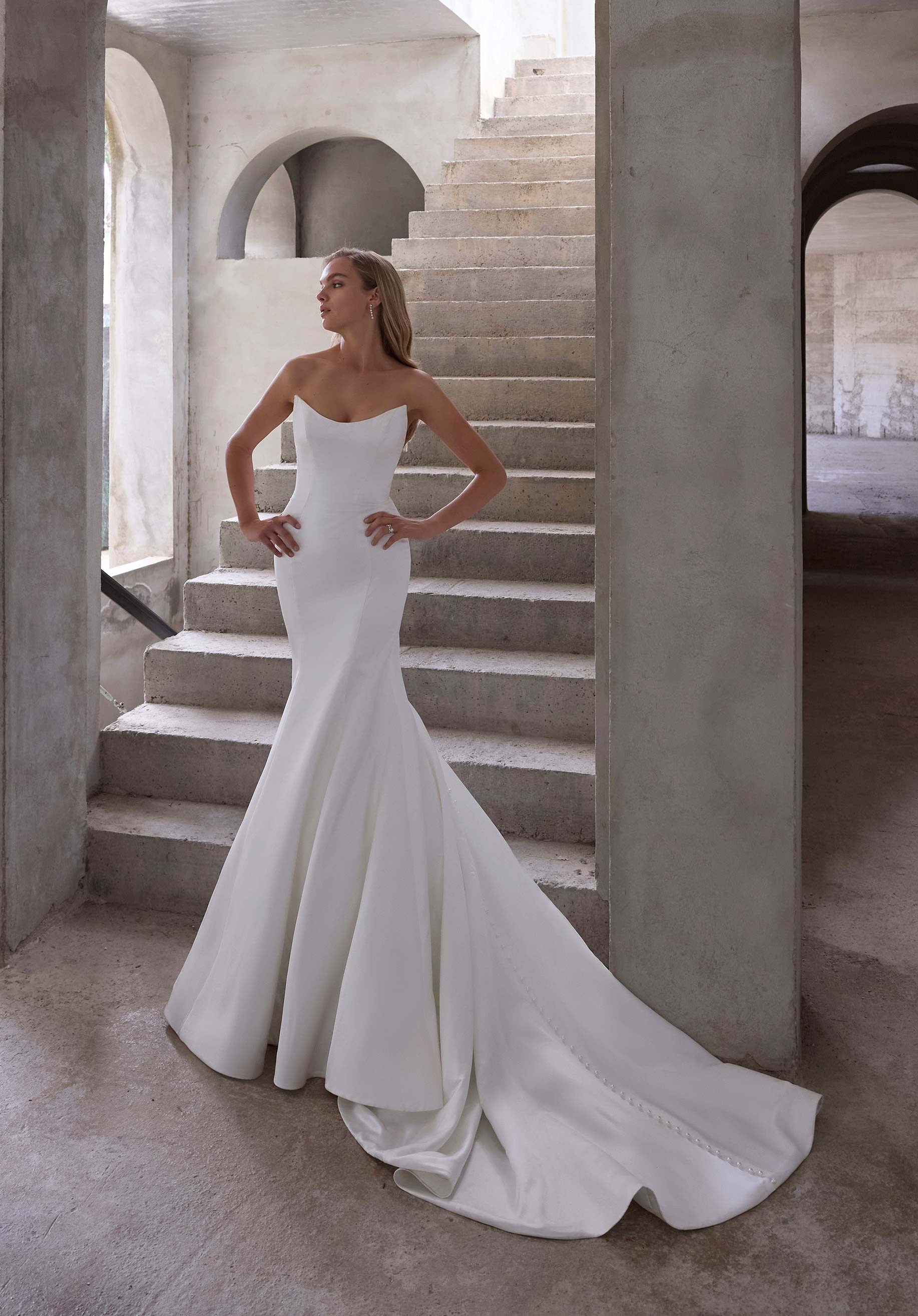morilee-atete-brautkleid-satin-fit-and-flare image 5