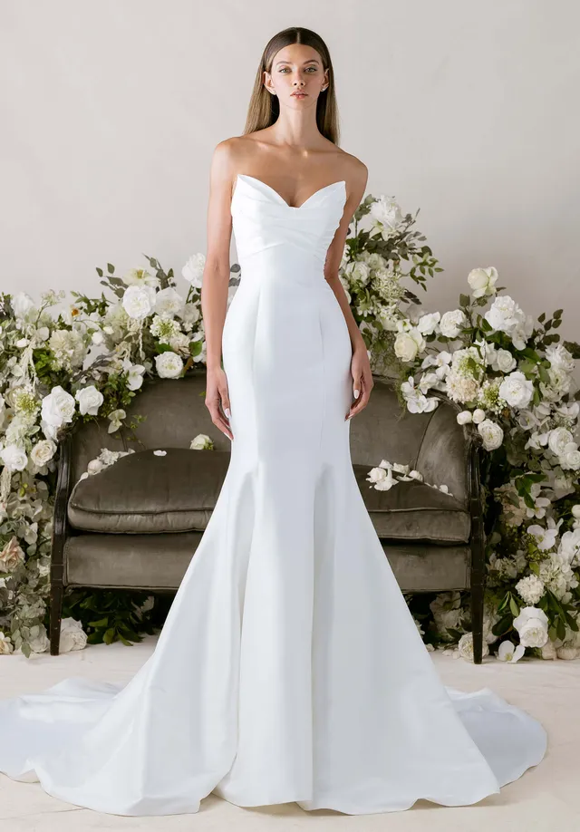 morilee-lyren-brautkleid-meerjungfrau-faille-cat-eye image 1