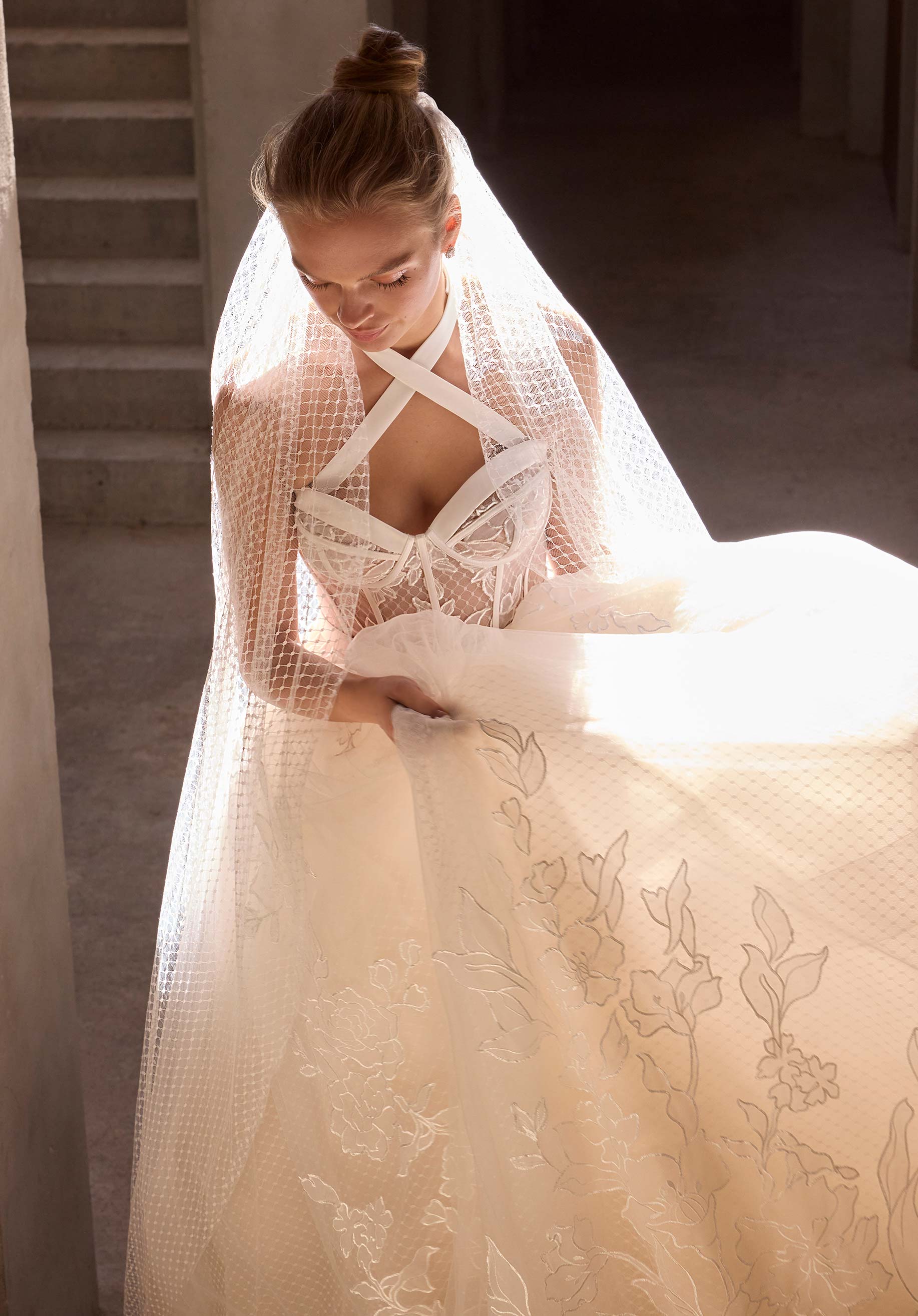 morilee-myra-brautkleid-a-linie-mit-swiss-dot-und-bl-ten image 5