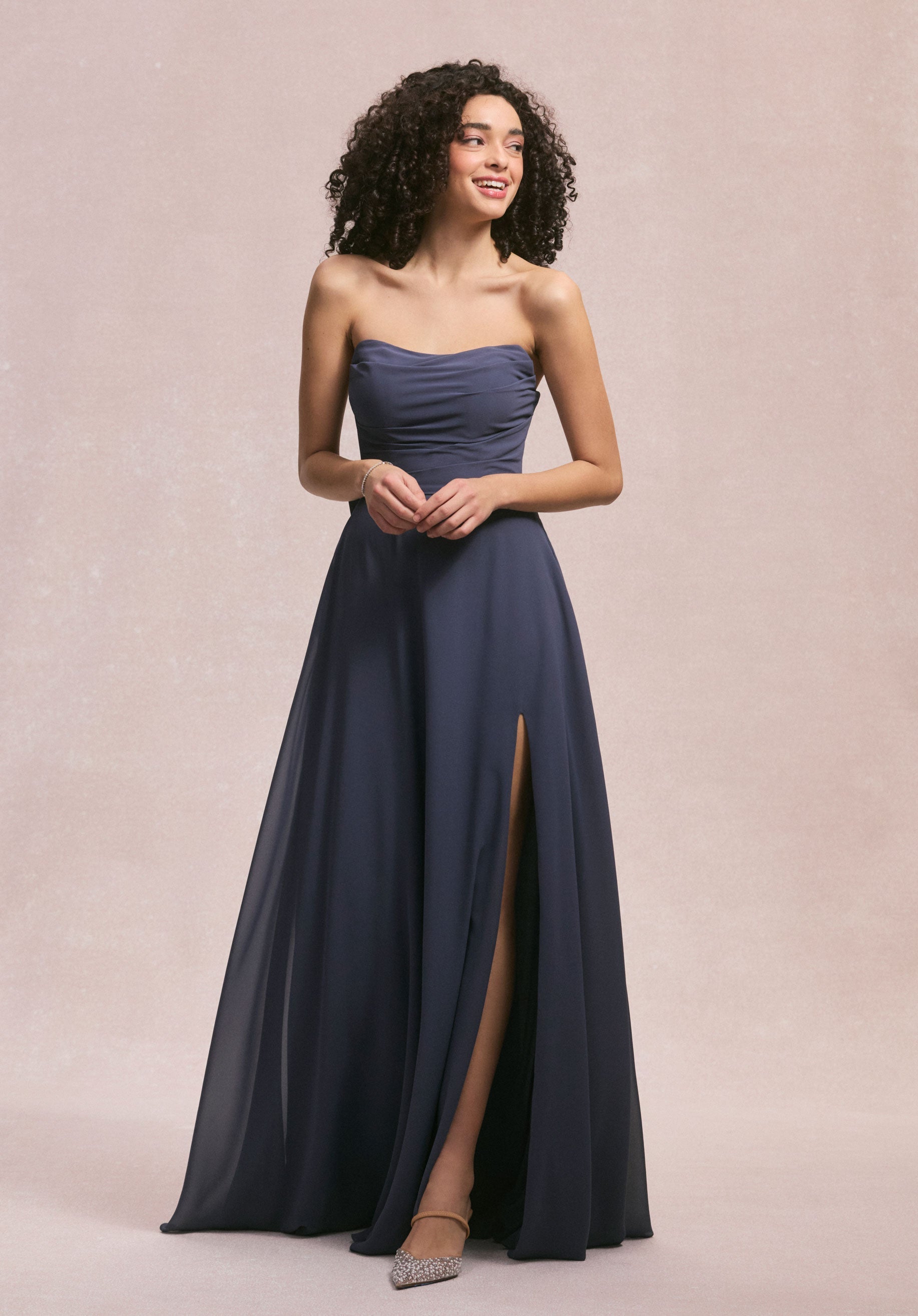 morilee-brautjungfernkleid-draped-scoop-neck-mit-r-ckenschleife image 5