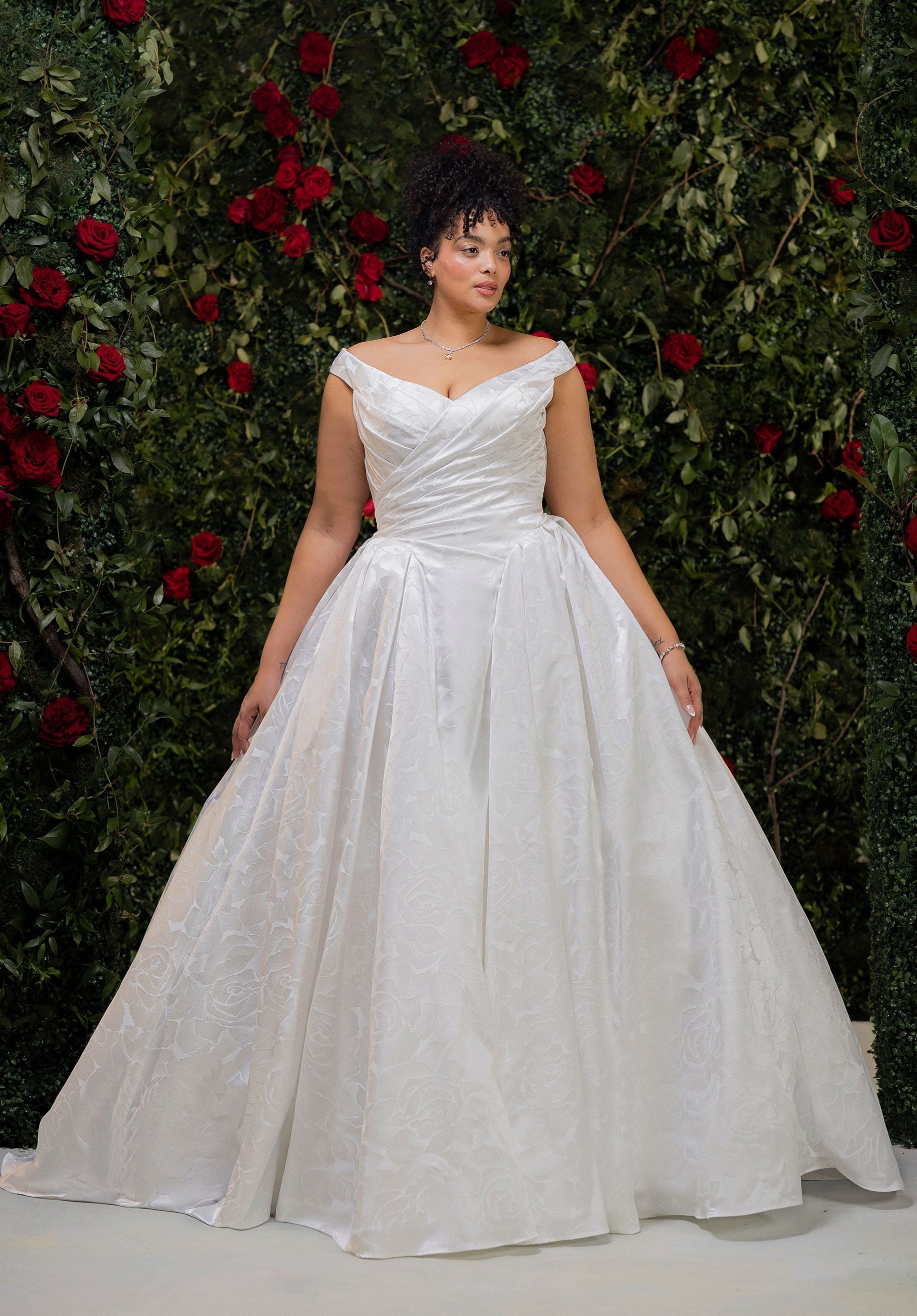 morilee-thane-brautkleid-ballkleid-brokat-off-shoulder image 1