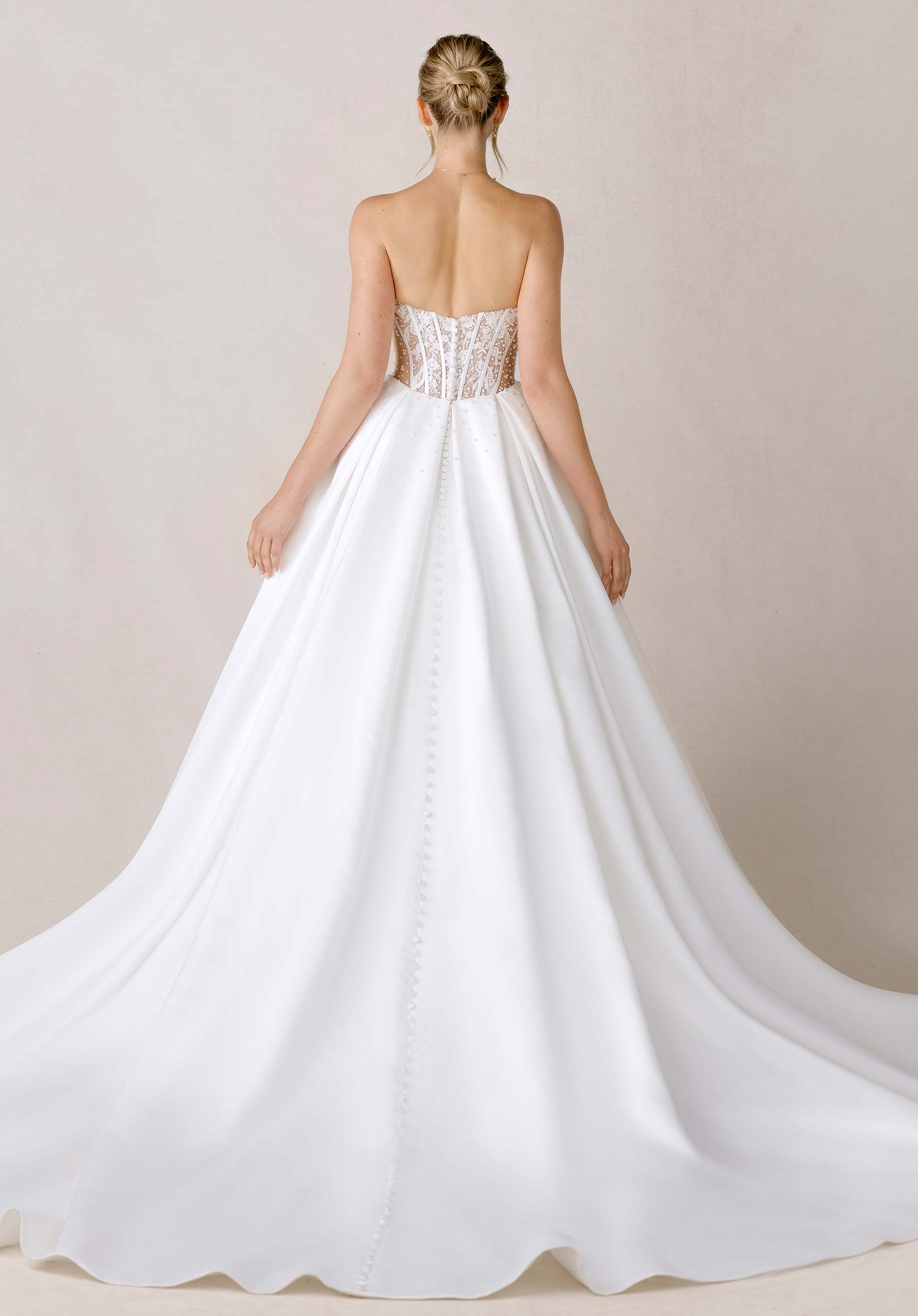 morilee-elowen-satin-ballkleid-hochzeitskleid image 4