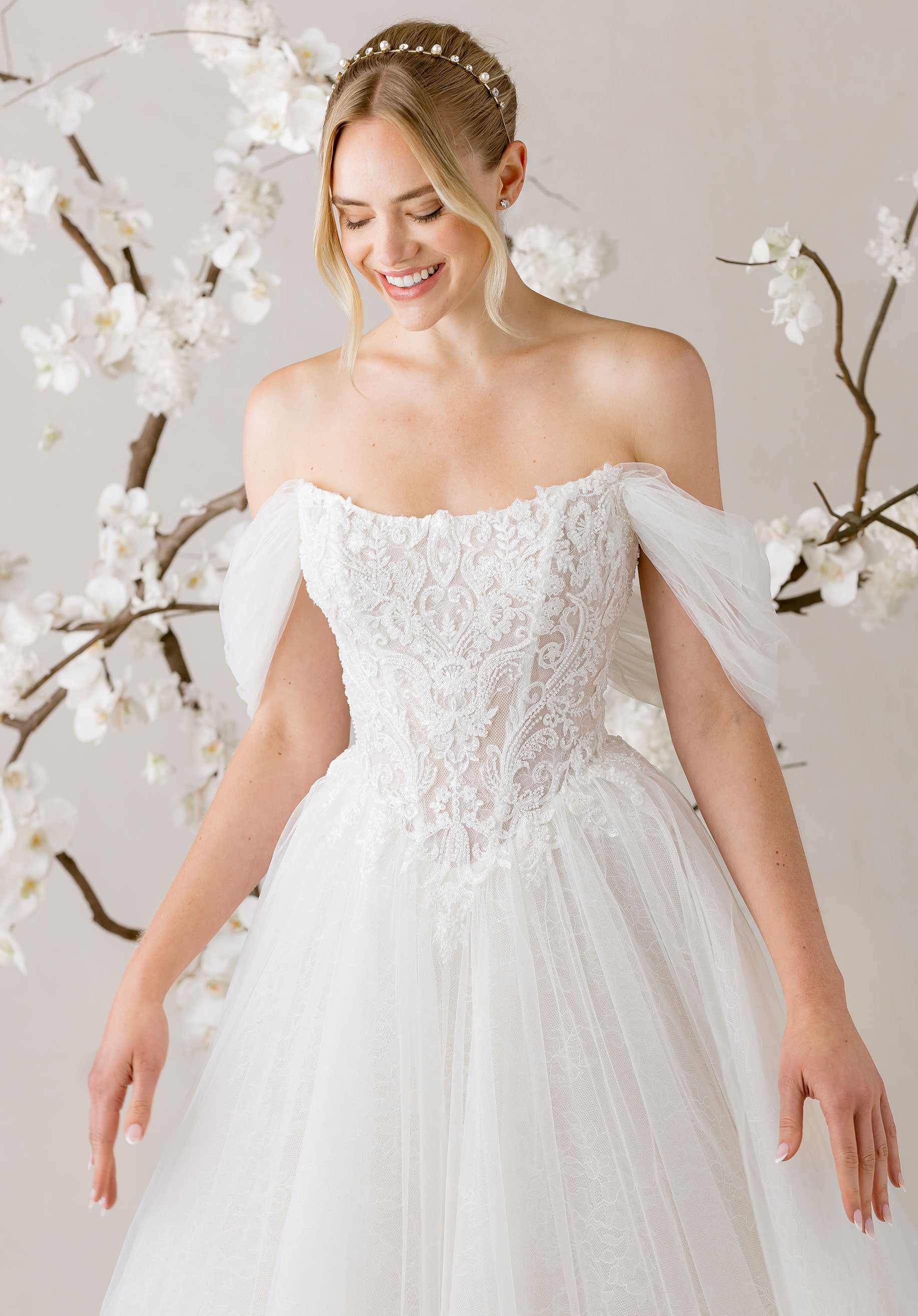 morilee-no-mi-brautkleid-ballkleid-mit-abnehmbaren-t-ll-rmeln image 2