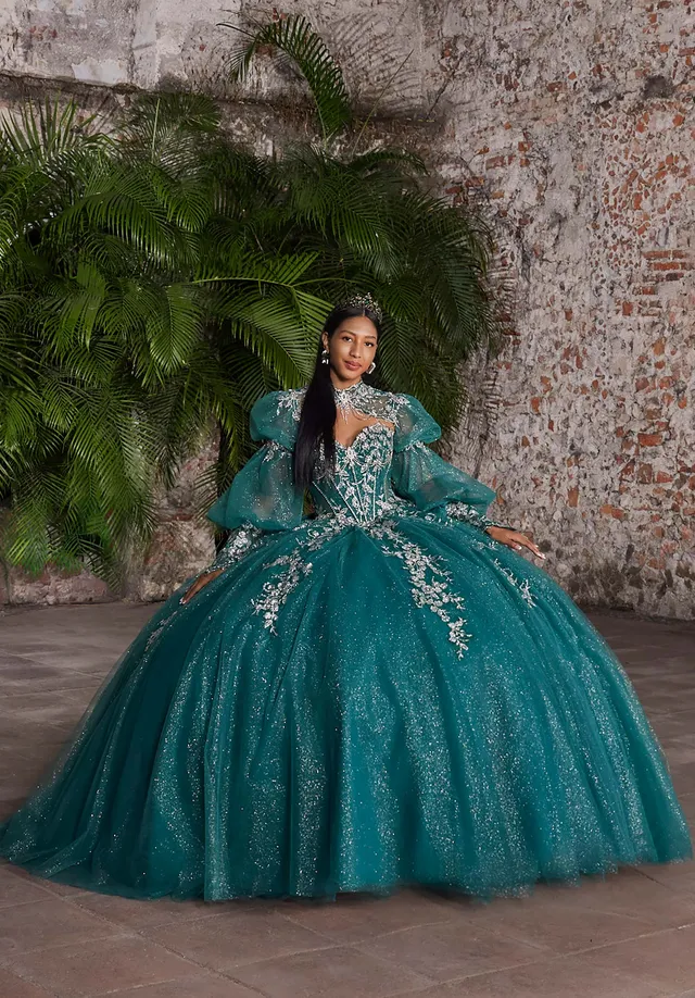 morilee-alma-quincea-era-ballkleid-mit-glitzer-t-ll image 1