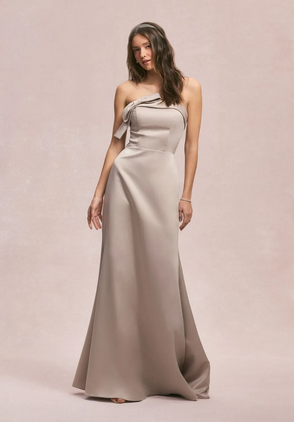 morilee-satin-brautjungfernkleid-tr-gerlos-a-linie-mit-schleife image 1