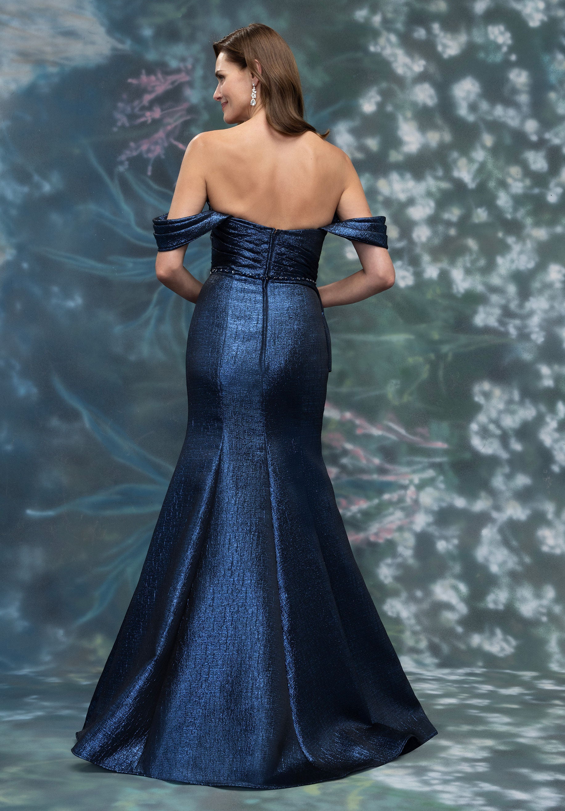 morilee-metallic-jacquard-abendkleid-meerjungfrau-asymmetrisch image 4