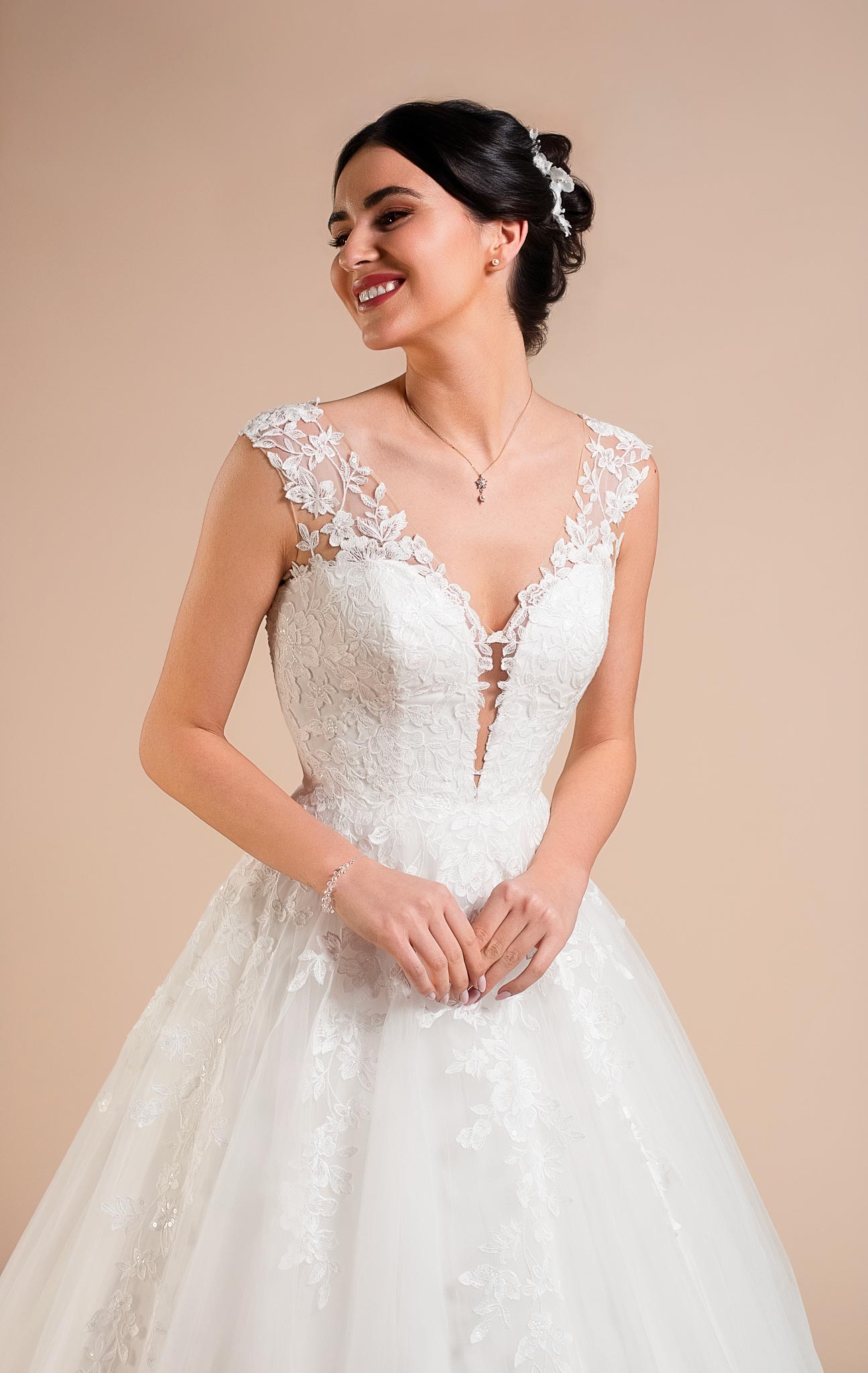eglantine-innee-brautkleid-in-ivoire-gr-en-34-62 image 2