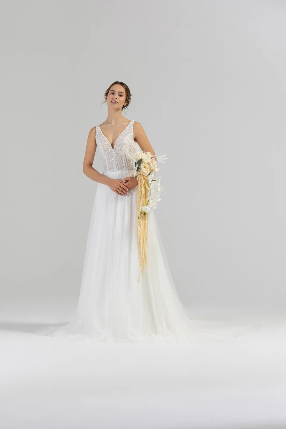 eglantine-lituanie-brautkleid-ivoire-wei-gr-34-74 image 1