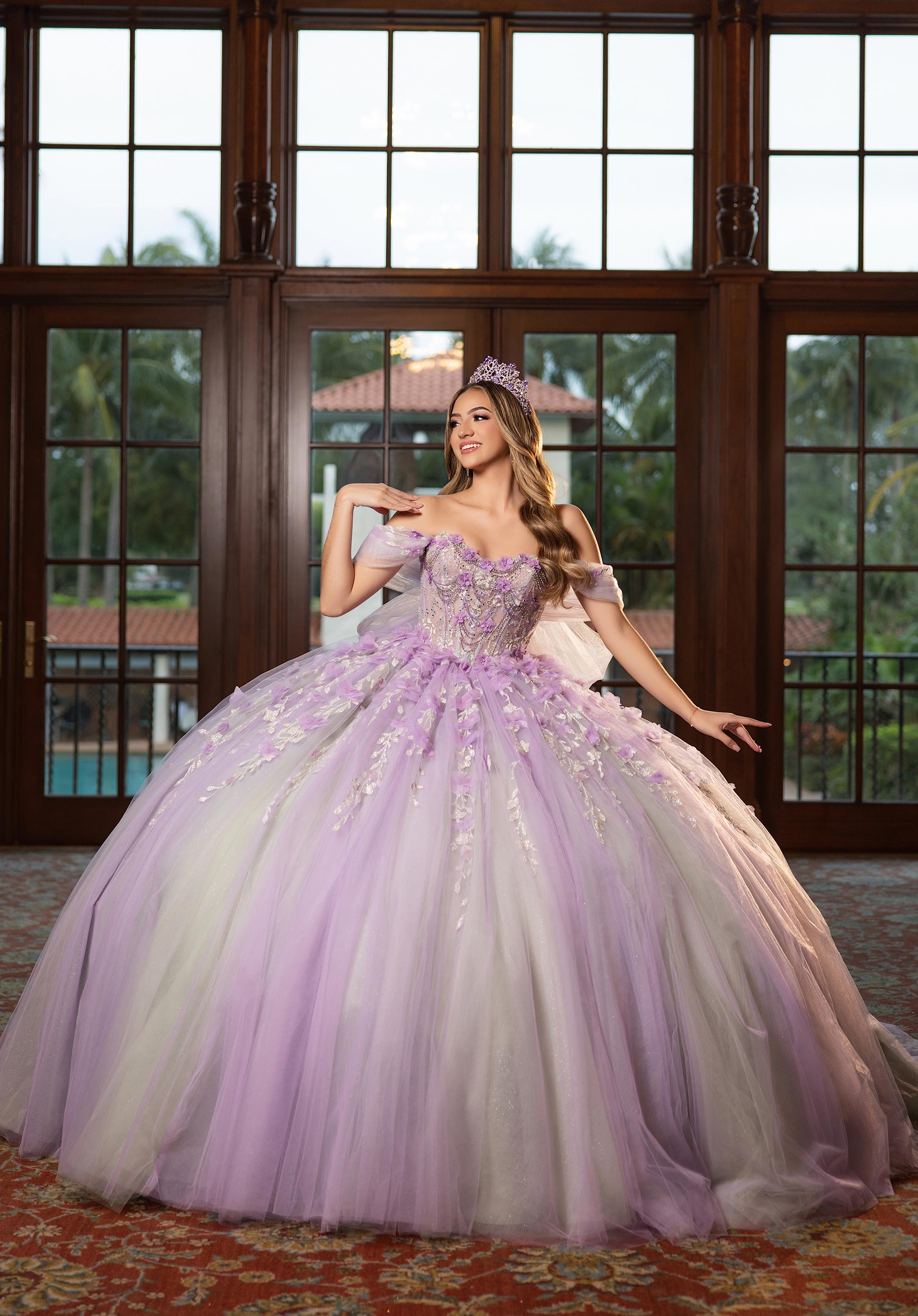 morilee-blake-quincea-era-ballkleid-mit-korsett-und-3d-bl-ten image 6