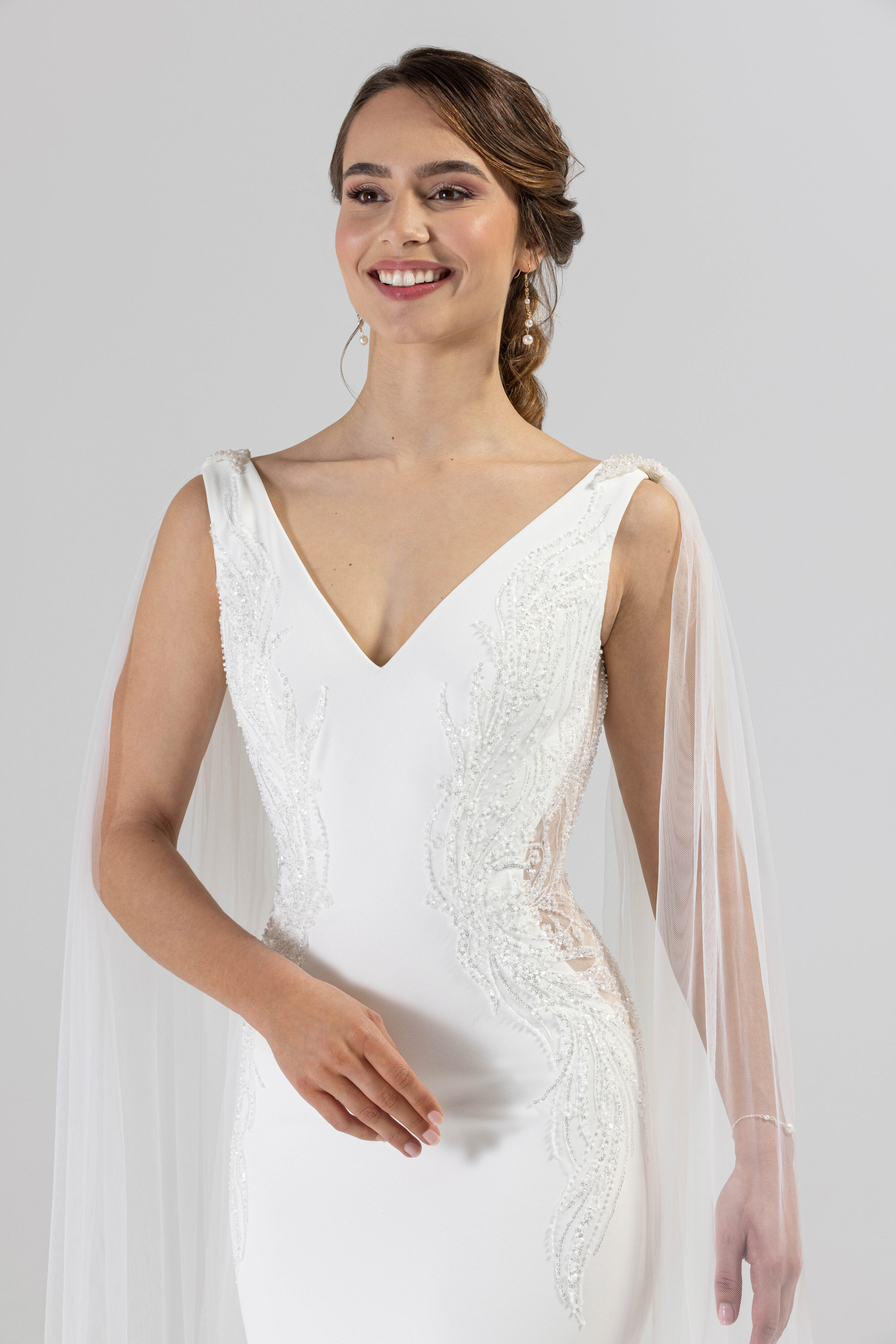 eglantine-louisiane-brautkleid-ivoire-blanc-gr-34-74 image 2