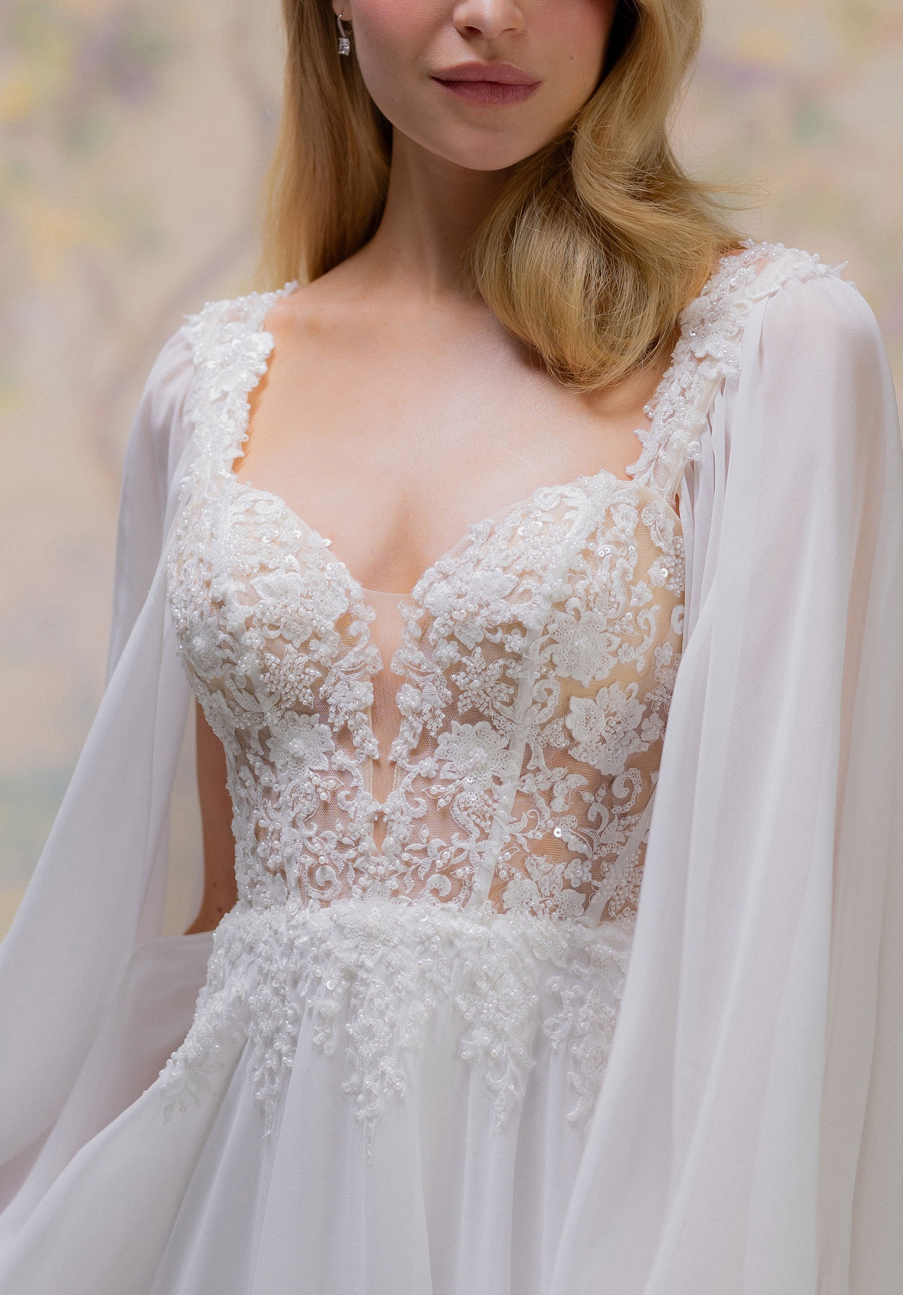 morilee-th-line-chiffon-a-linien-brautkleid image 4