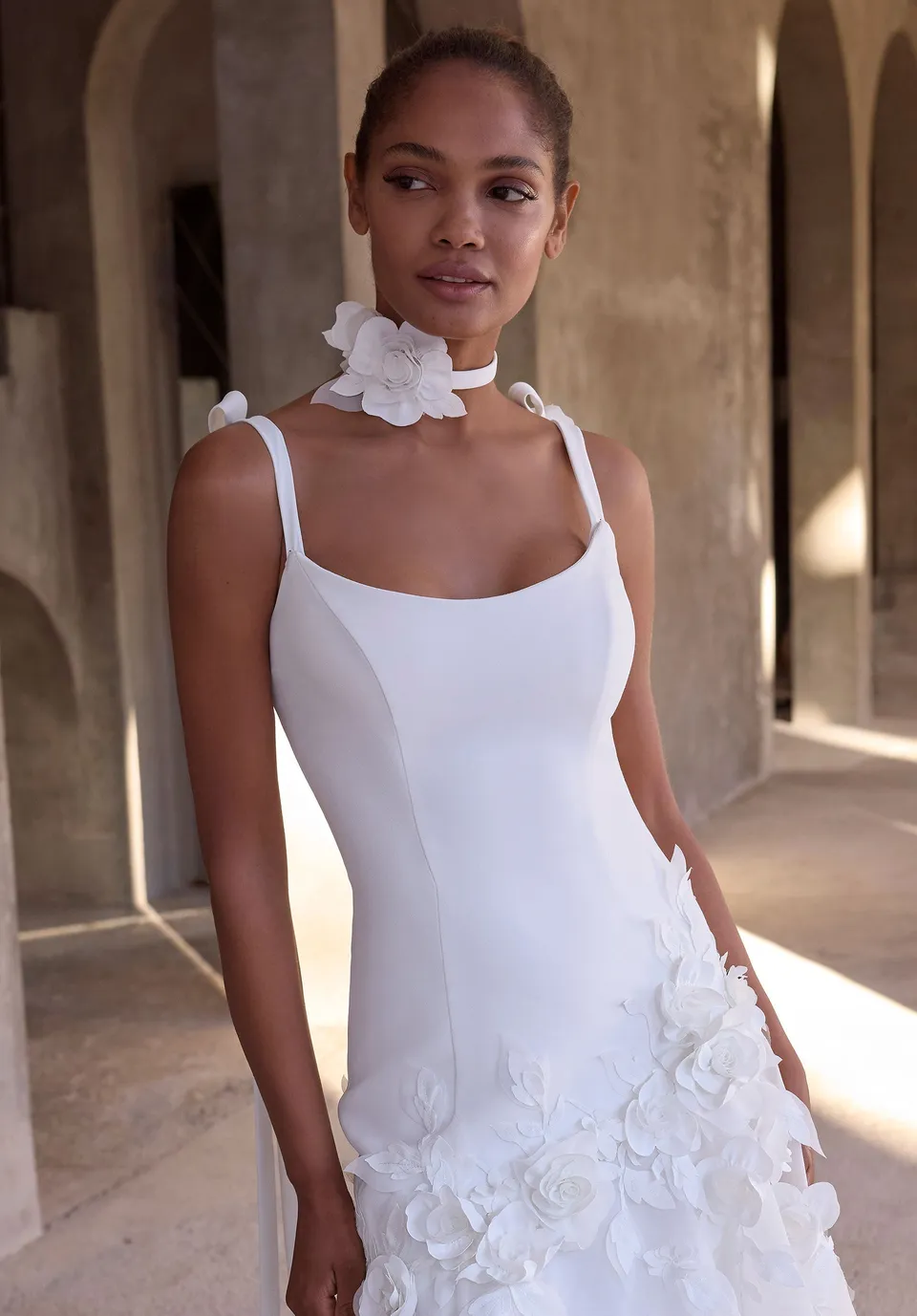 morilee-3d-floral-choker-blumen-halsband-f-r-braut-und-fest image 1
