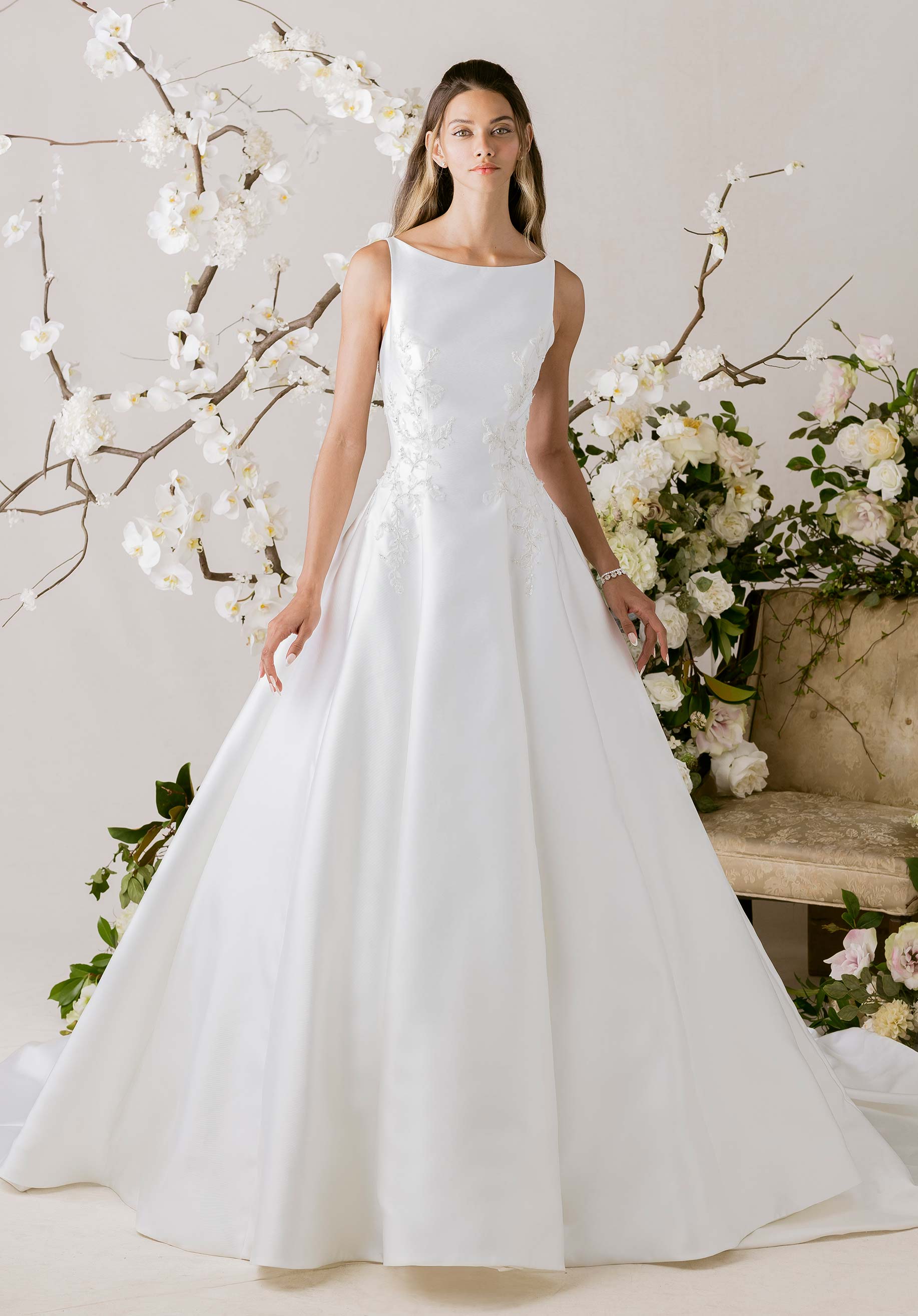 morilee-glissade-brautkleid-mikado-ballkleid image 1