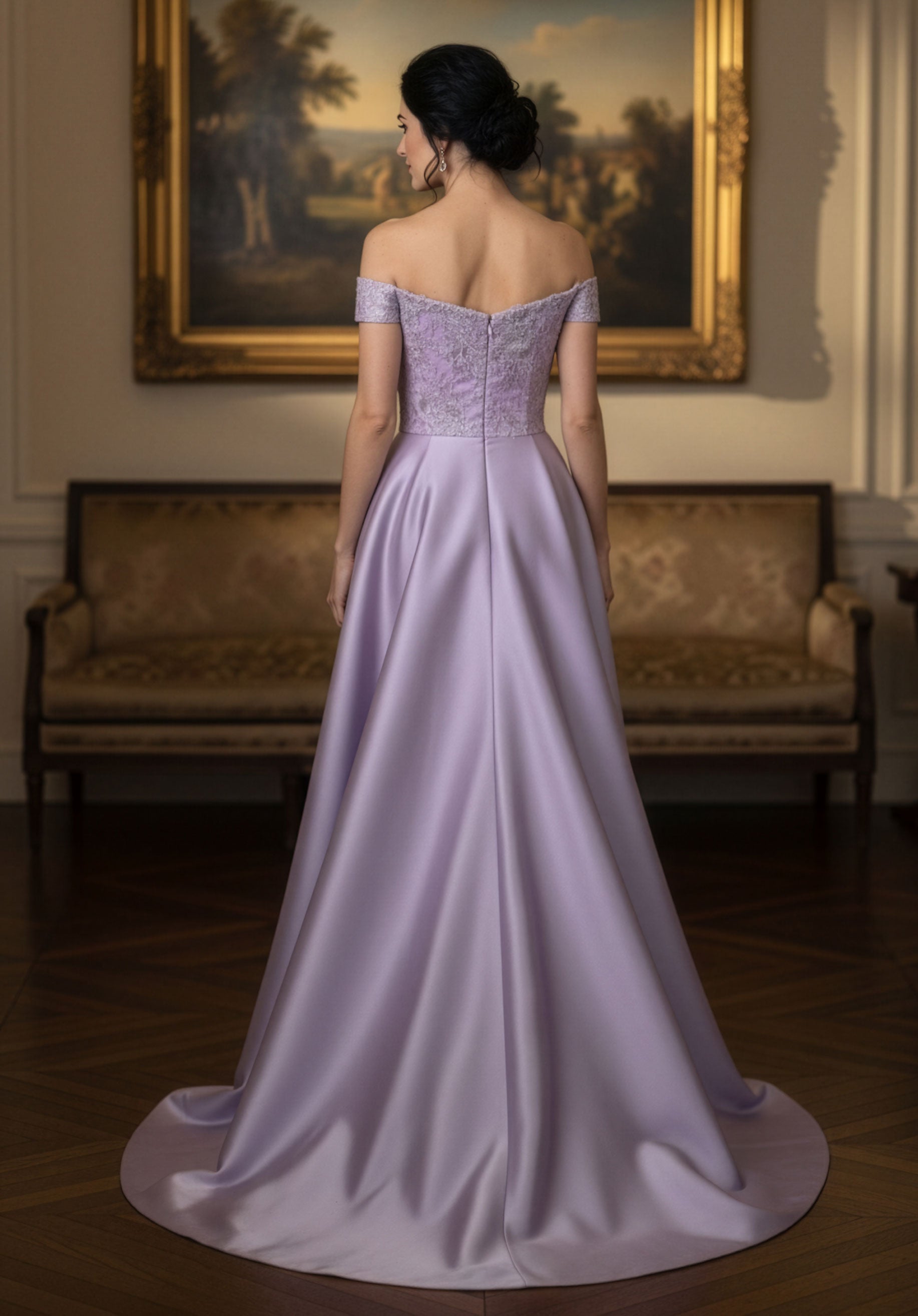 morilee-sweetheart-abendkleid-spitze-mit-abnehmbarem-mikado-berrock image 3