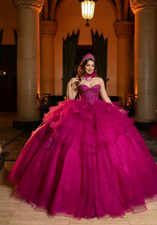 morilee-vizcaya-candelaria-quincea-era-kleid-t-ll-ballkleid image 1