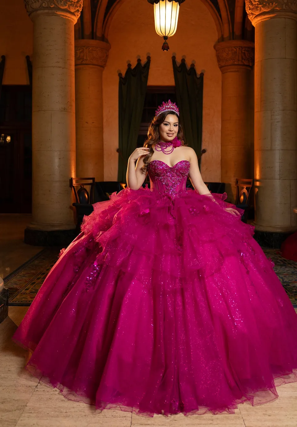 morilee-vizcaya-candelaria-quincea-era-kleid-t-ll-ballkleid image 1