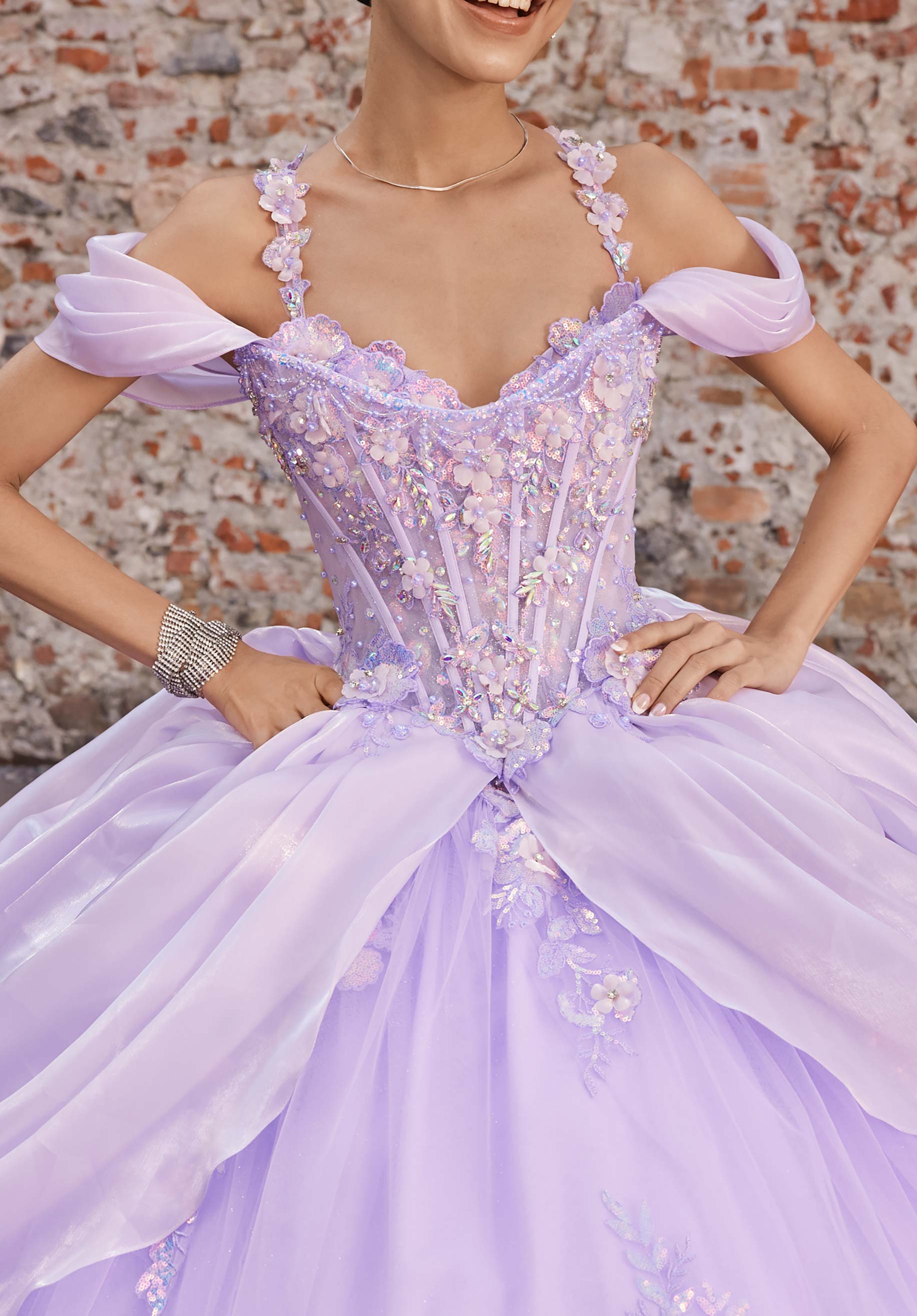 morilee-vizcaya-asha-quincea-era-ballkleid-organza image 3