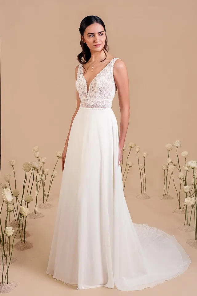 eglantine-imanie-brautkleid-ivoire-gr-34-58 image 1