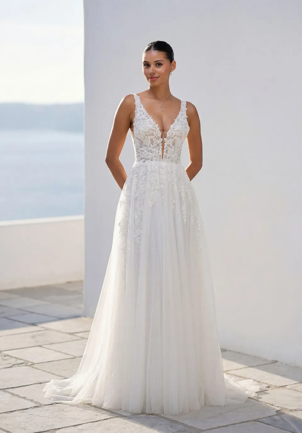 morilee-true-brautkleid-a-linie-t-ll-blumenstickerei image 1