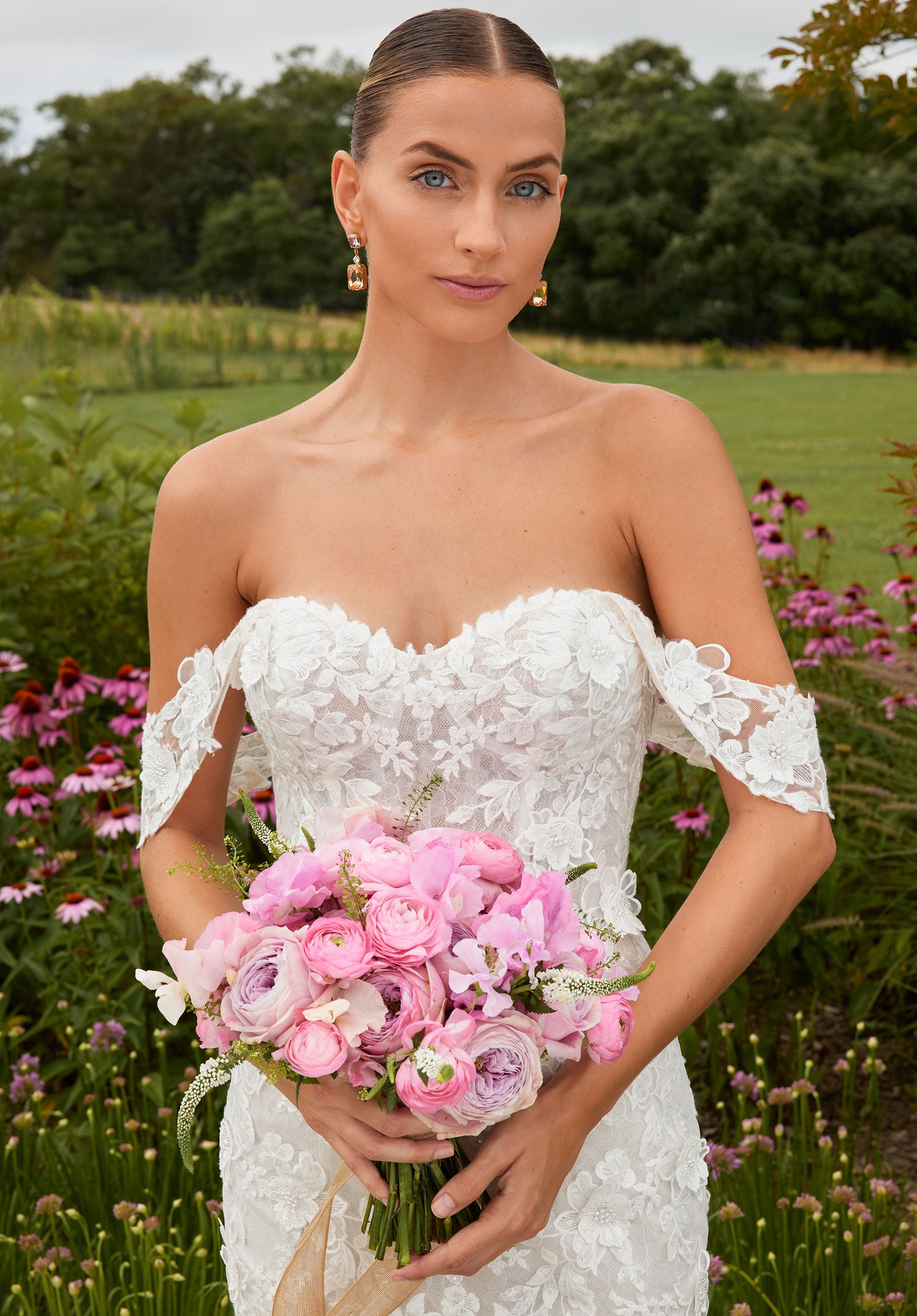 morilee-sylvie-brautkleid-fit-and-flare-mit-corsage-und-rmeln image 6