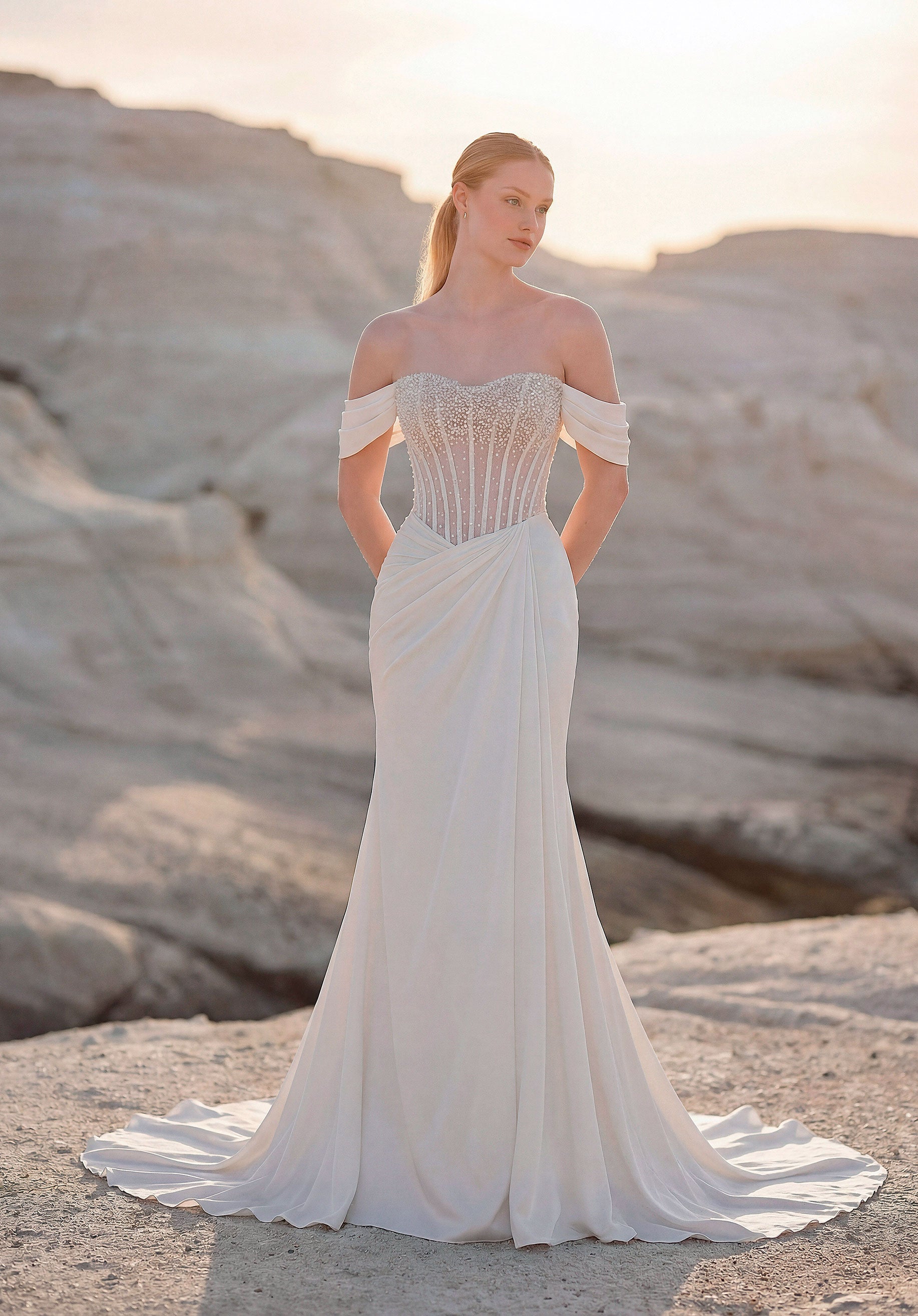 morilee-teodora-brautkleid-meerjungfrau-chiffon image 1