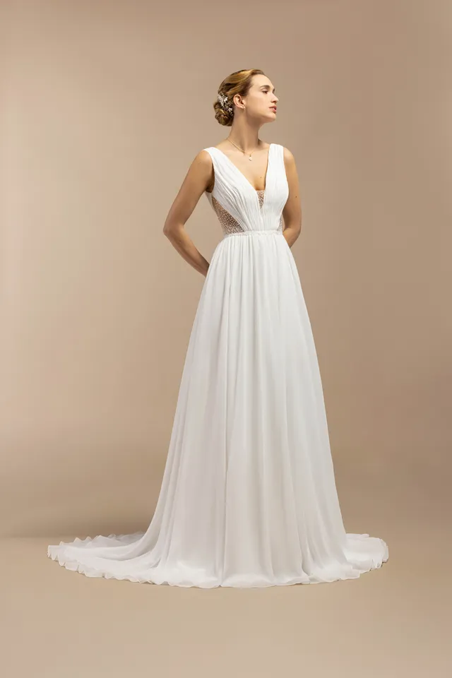 eglantine-barbade-brautkleid-ivoire-wei-gr-34-60 image 1