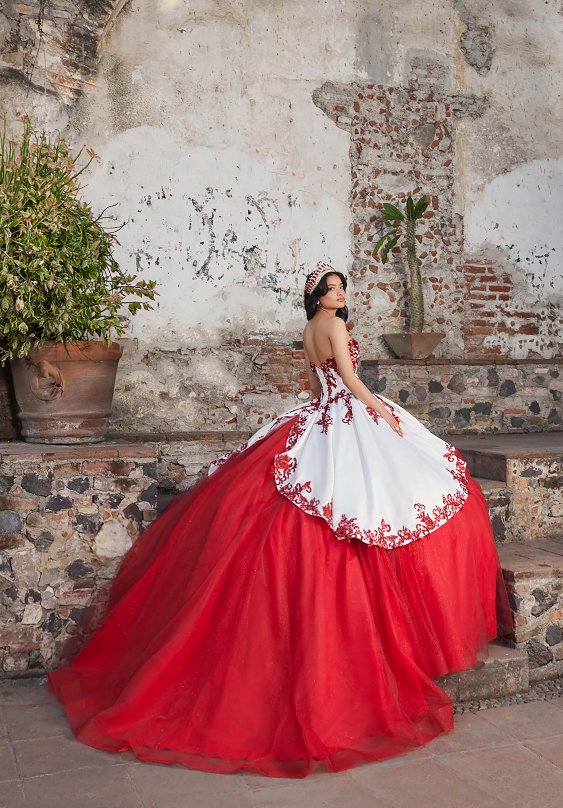 morilee-aracely-quincea-era-kleid-mit-glitzer-t-llrock image 7