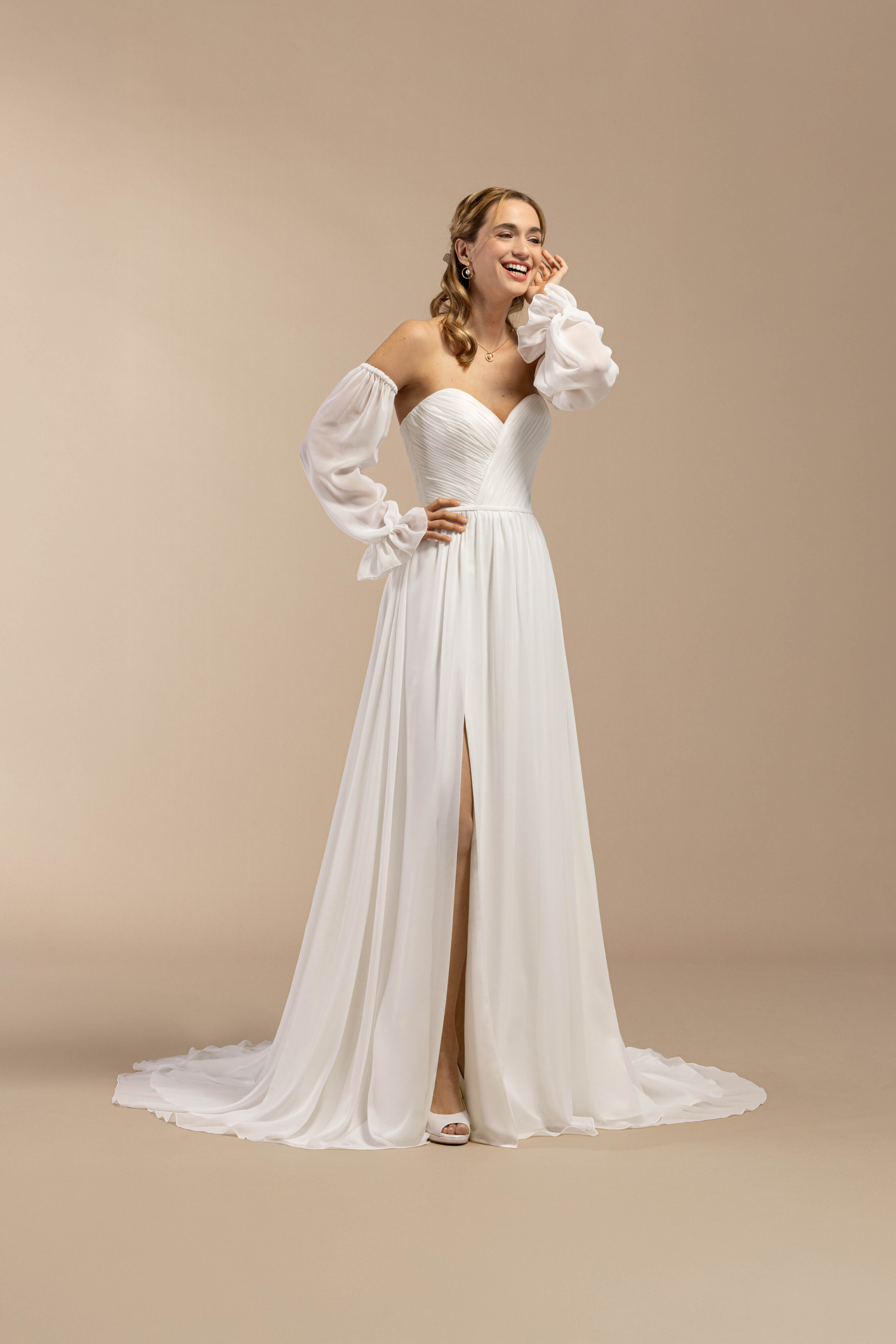 eglantine-babette-brautkleid-ivoire-gr-34-60 image 1