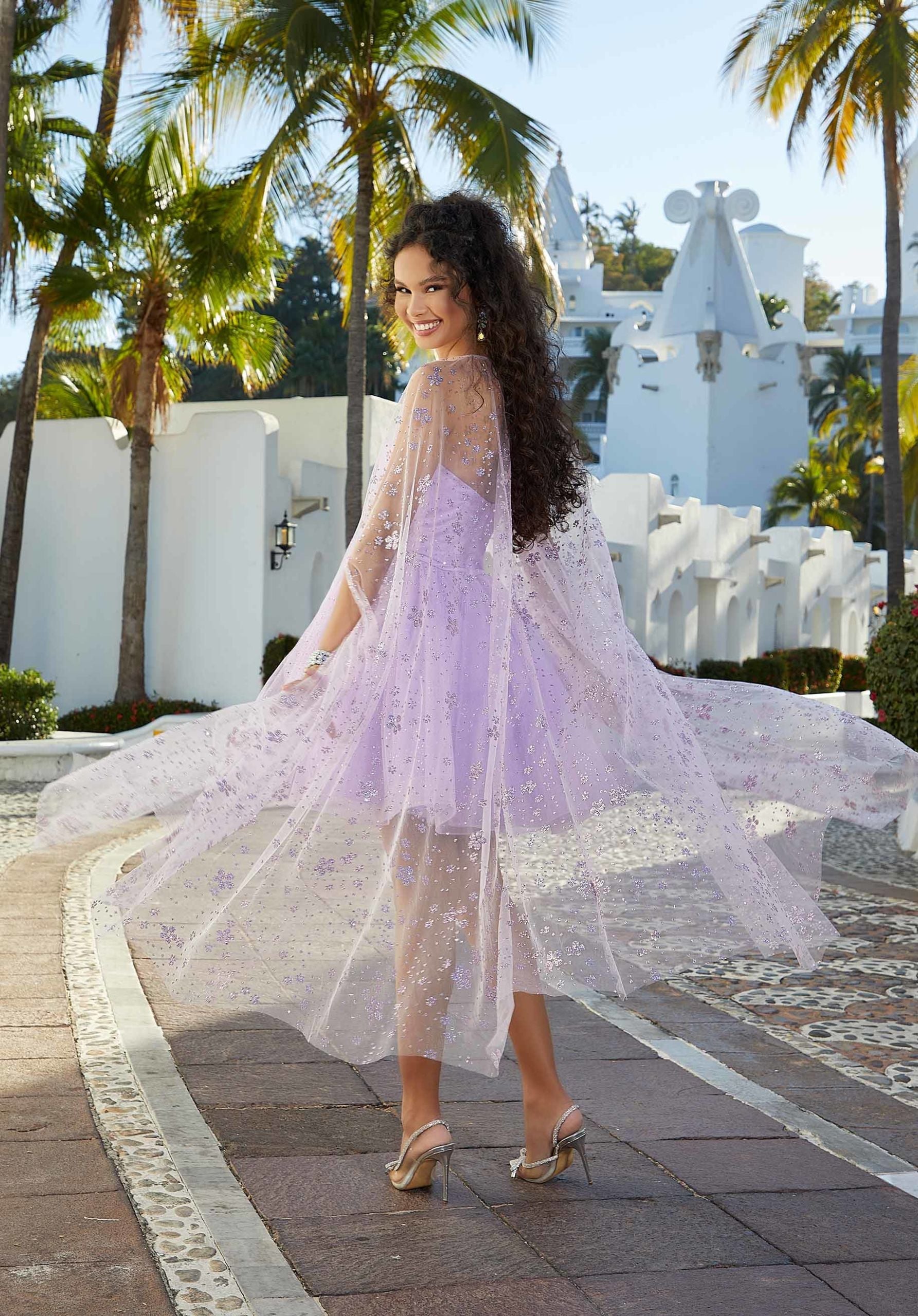 morilee-vizcaya-cape-glitzer-t-ll-blumenmuster image 1