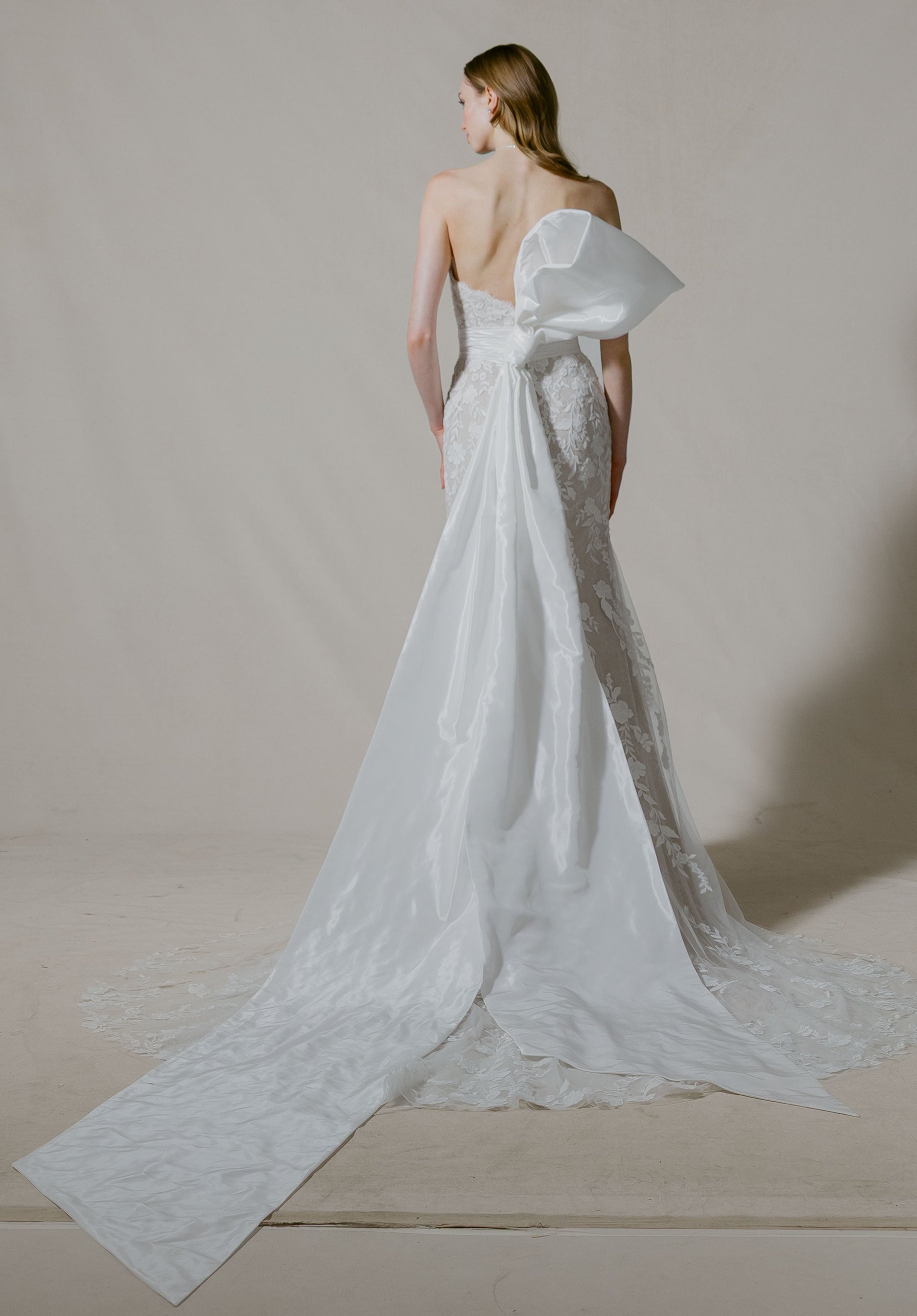 morilee-single-loop-taffeta-schleife image 1