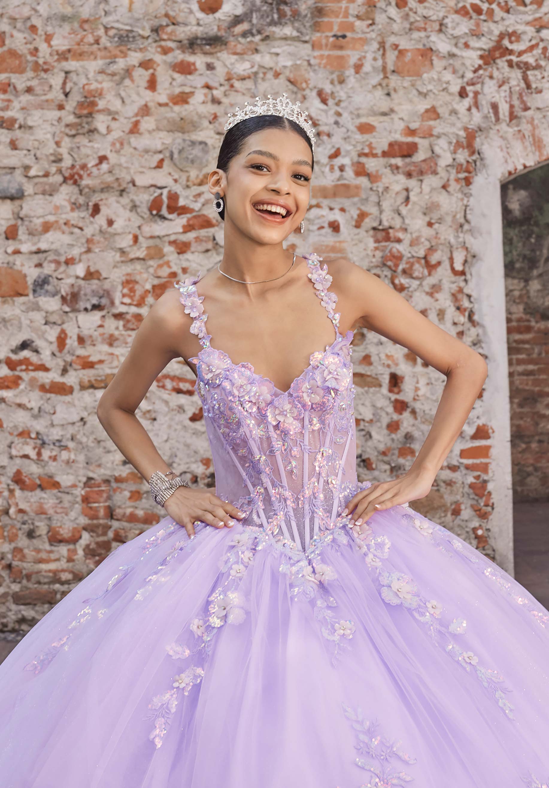morilee-vizcaya-asha-quincea-era-ballkleid-organza image 2