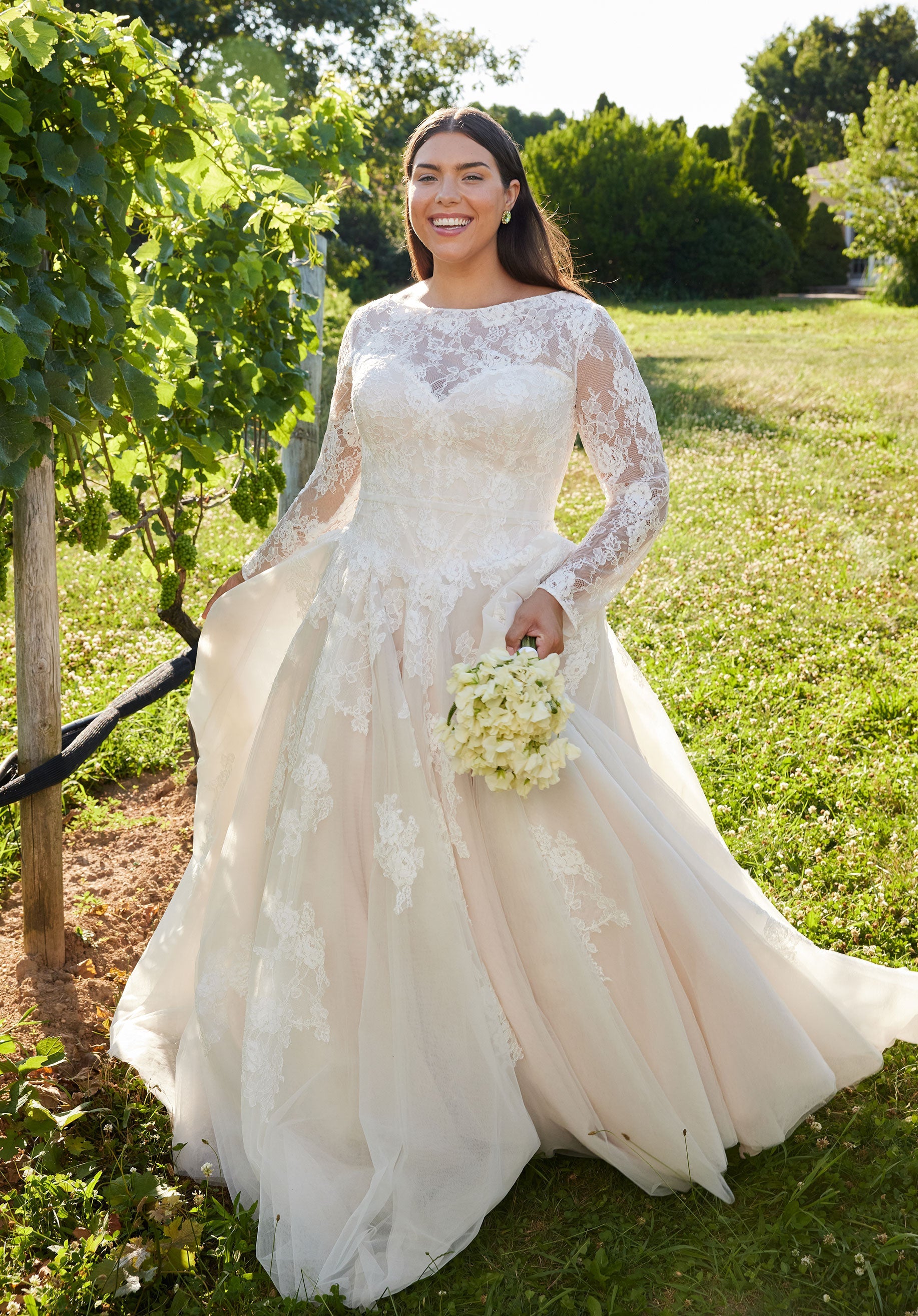 morilee-shenna-ballkleid-brautkleid-mit-corsage-und-schleife image 4