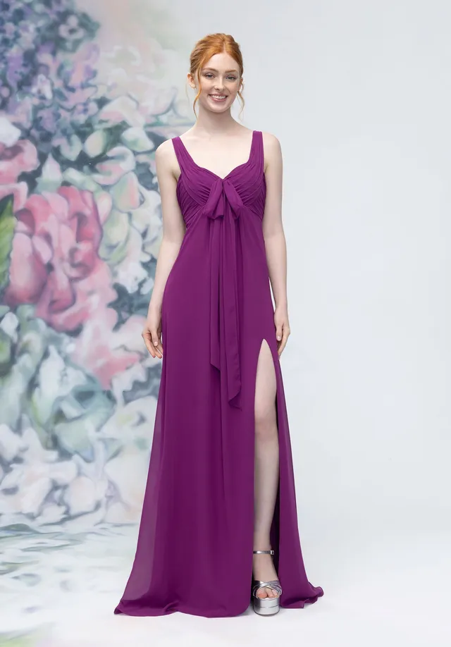 morilee-brautjungfernkleid-a-linie-mit-sweetheart-ausschnitt-und-schleife image 1