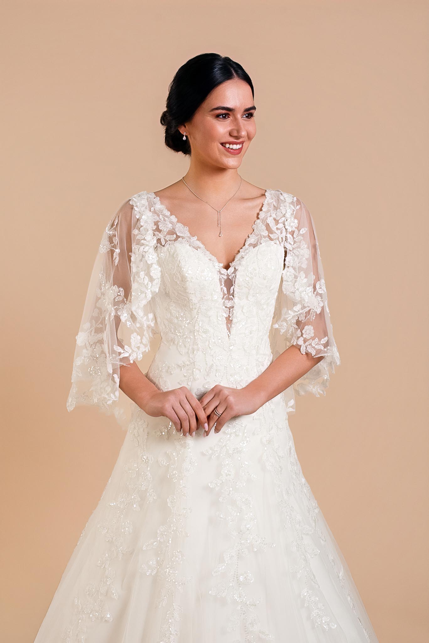 eglantine-inaya-brautkleid-in-ivoire-gr-34-68 image 2