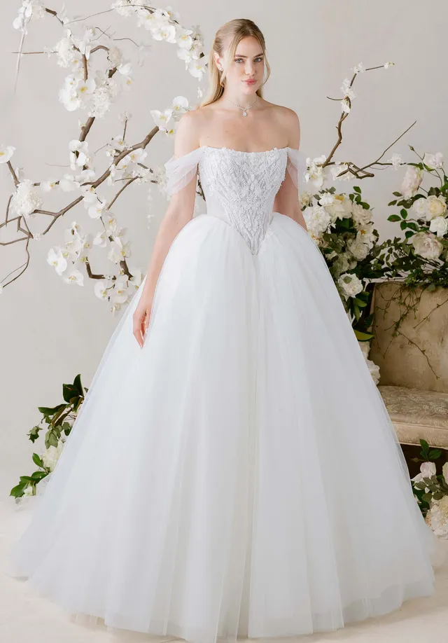 morilee-virtuoso-t-ll-ballkleid-brautkleid-mit-korsett image 1
