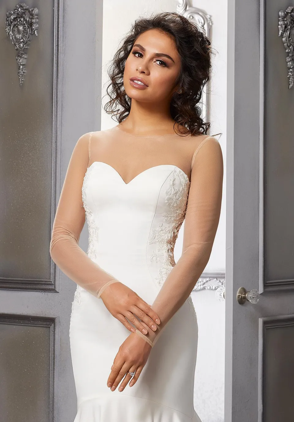 morilee-netz-rmel-braut-rmel-f-r-kleid image 1