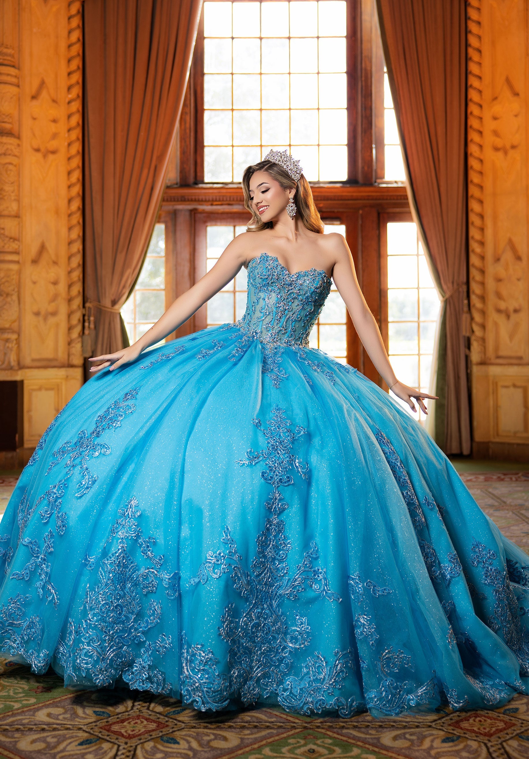 morilee-claudia-quincea-era-kleid-glitzer-t-ll-ballkleid-mit-korsett image 4